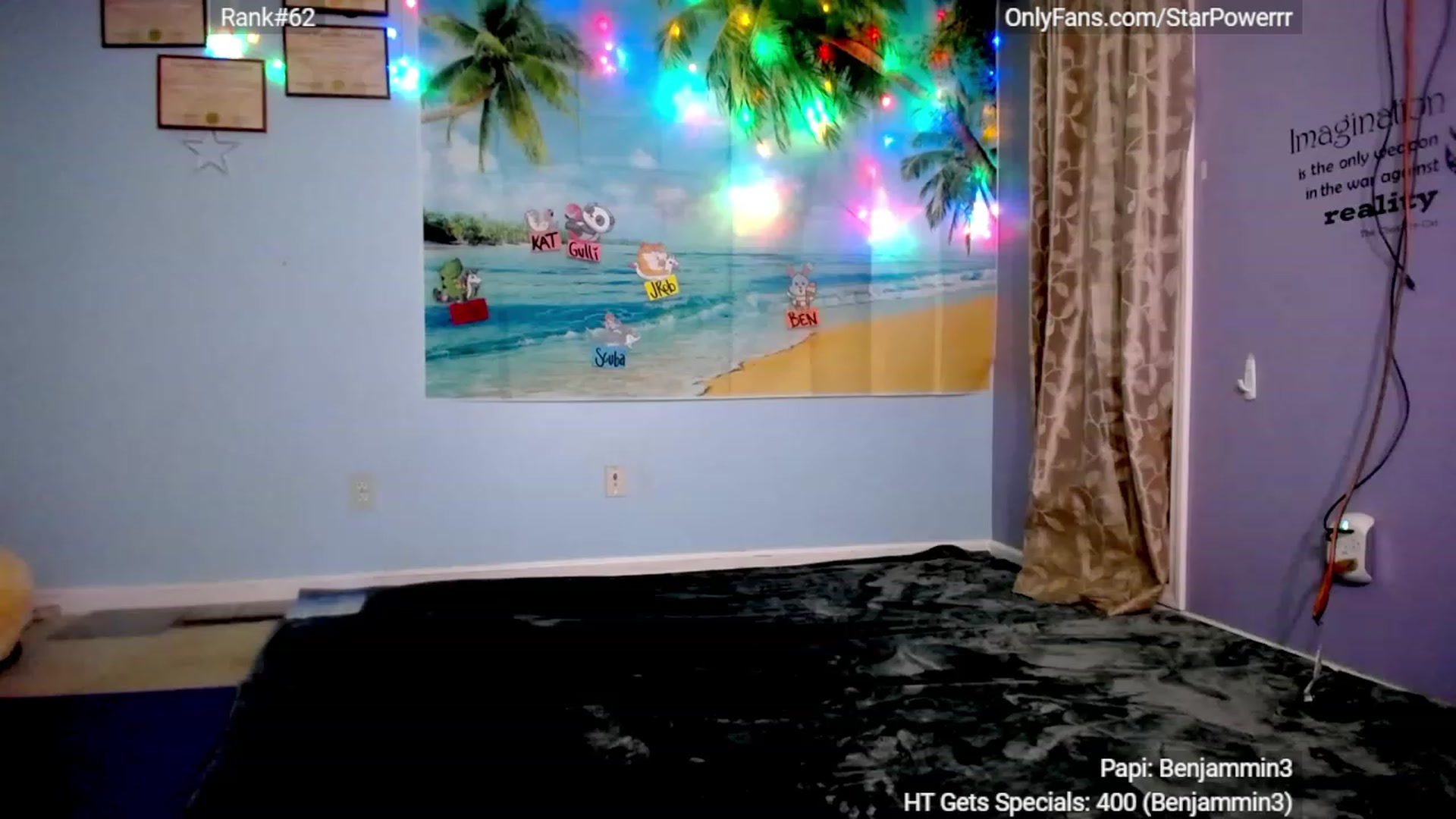 Gallery image thumbnail from StarPowerrr's myfreecams stream on, 07/27/2023, 03:38 image 11 of 20