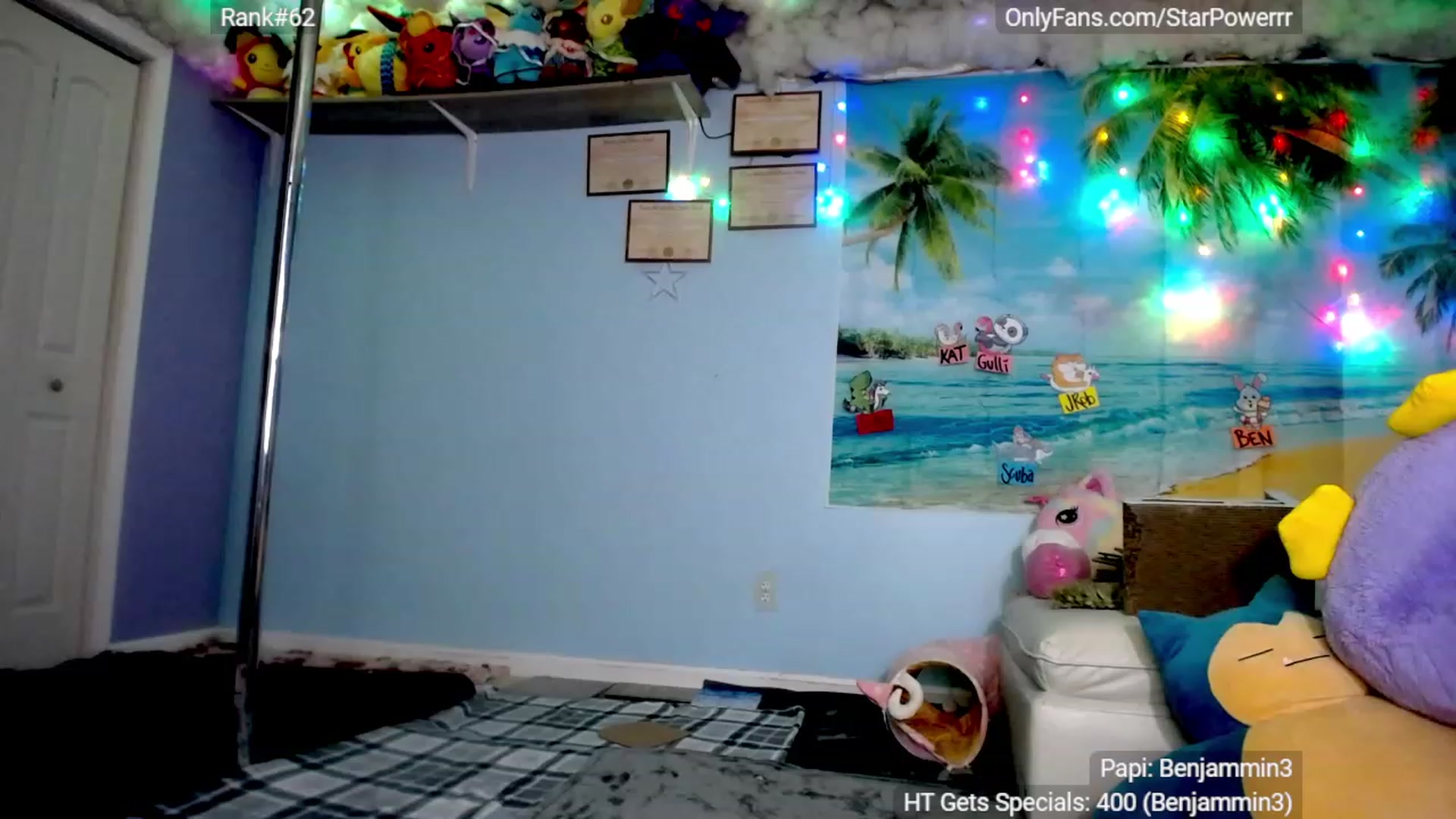 Gallery image thumbnail from StarPowerrr's myfreecams stream on, 07/27/2023, 03:38 image 16 of 20