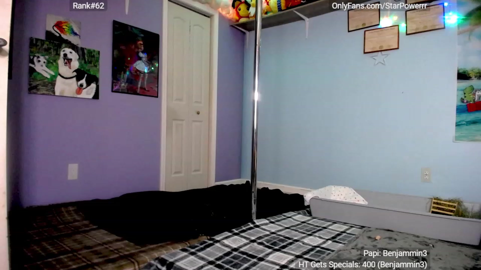 Gallery image thumbnail from StarPowerrr's myfreecams stream on, 07/27/2023, 04:00 image 1 of 20