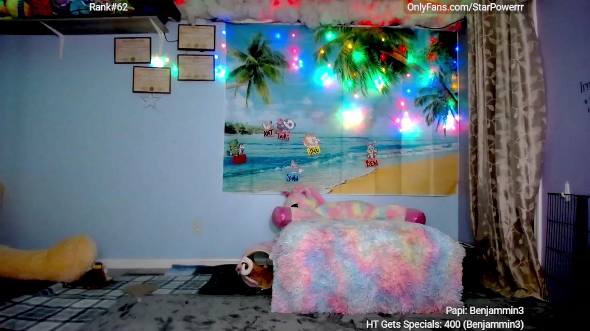 Gallery image thumbnail from StarPowerrr's myfreecams stream on, 07/27/2023, 04:00 image 7 of 20