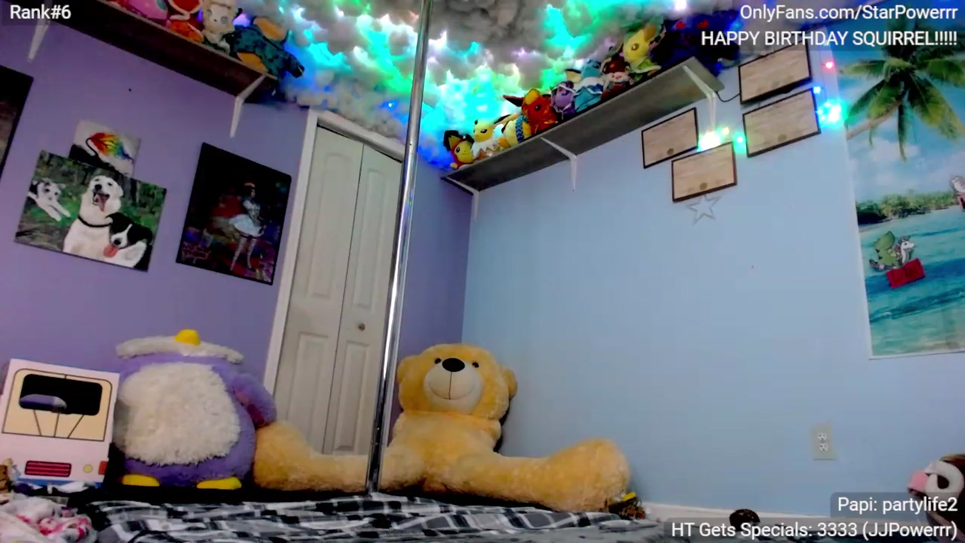 Gallery image thumbnail from StarPowerrr's myfreecams stream on, 08/01/2023, 10:07 image 15 of 20