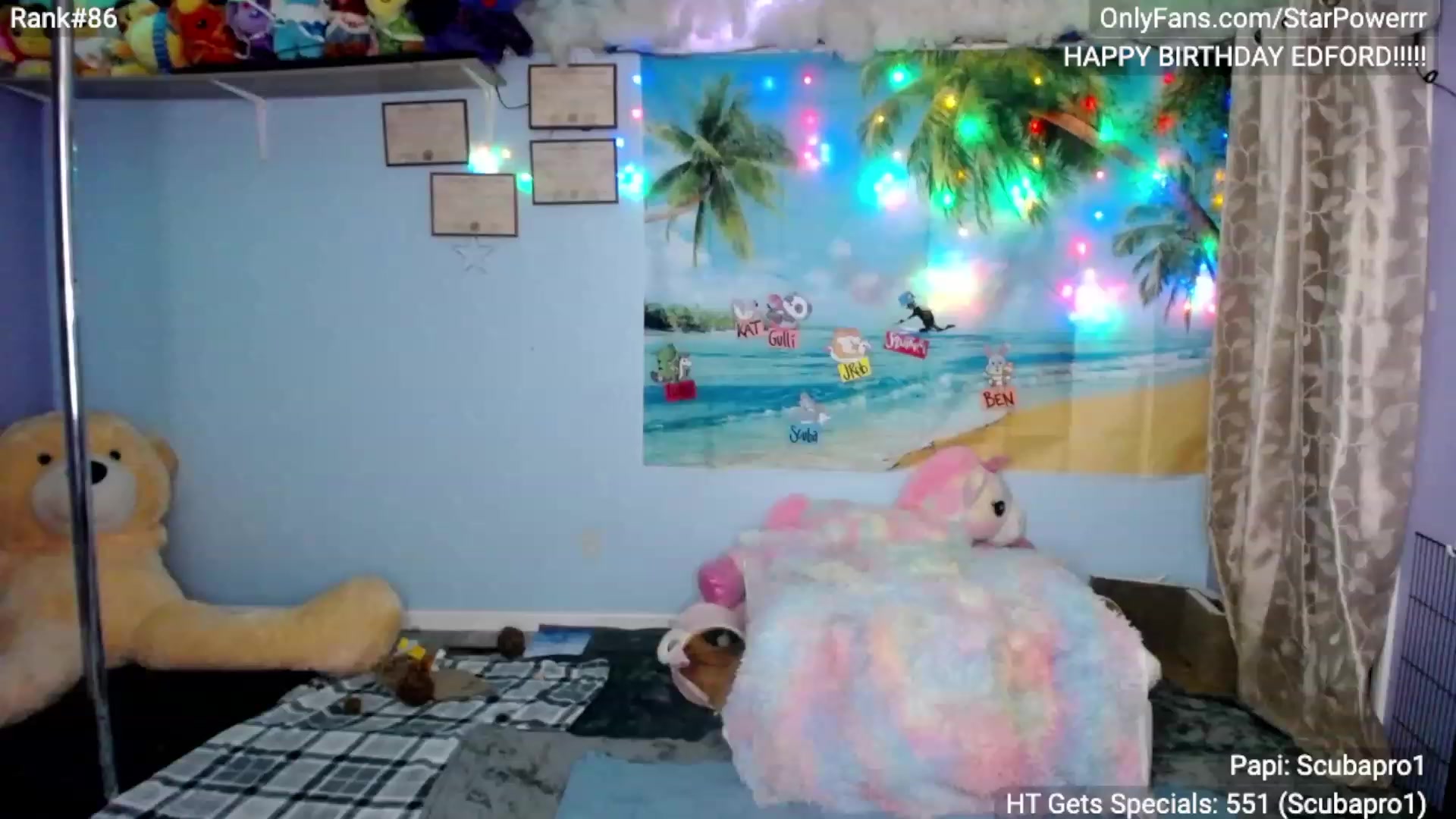 Gallery image thumbnail from StarPowerrr's myfreecams stream on, 08/08/2023, 08:17 image 13 of 20