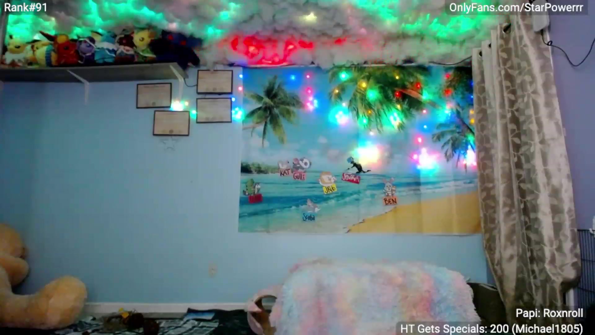 Gallery image thumbnail from StarPowerrr's myfreecams stream on, 08/09/2023, 06:59 image 9 of 20