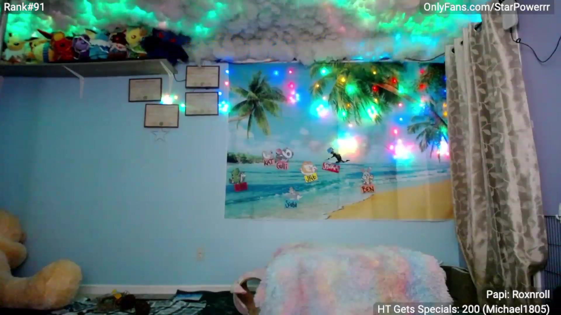 Gallery image thumbnail from StarPowerrr's myfreecams stream on, 08/09/2023, 06:59 image 10 of 20