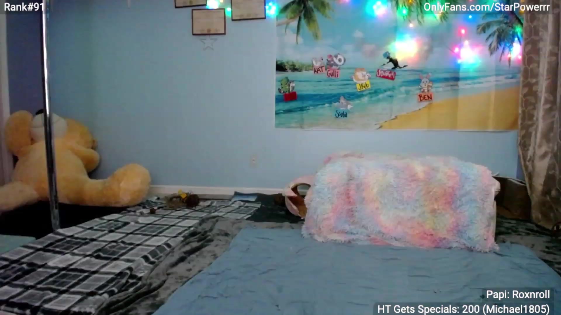 Gallery image thumbnail from StarPowerrr's myfreecams stream on, 08/09/2023, 06:59 image 7 of 20