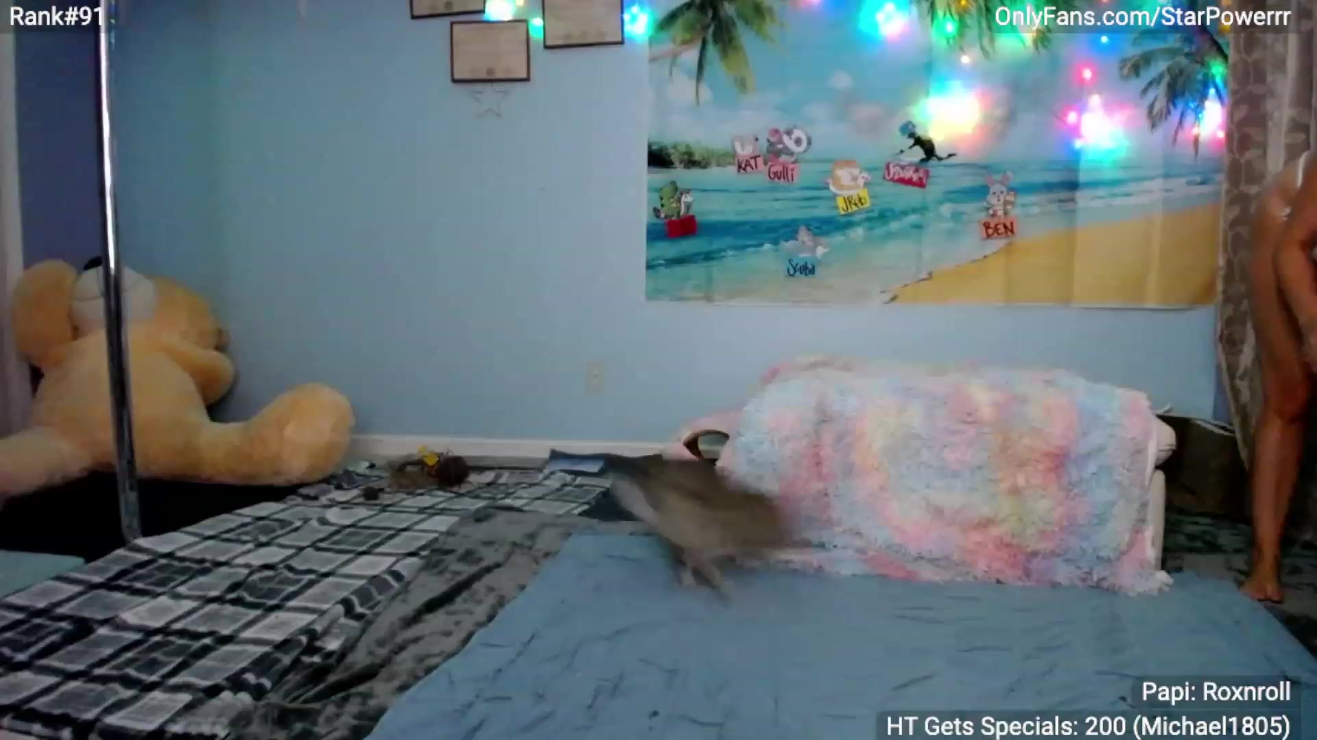 Gallery image thumbnail from StarPowerrr's myfreecams stream on, 08/09/2023, 06:59 image 6 of 20