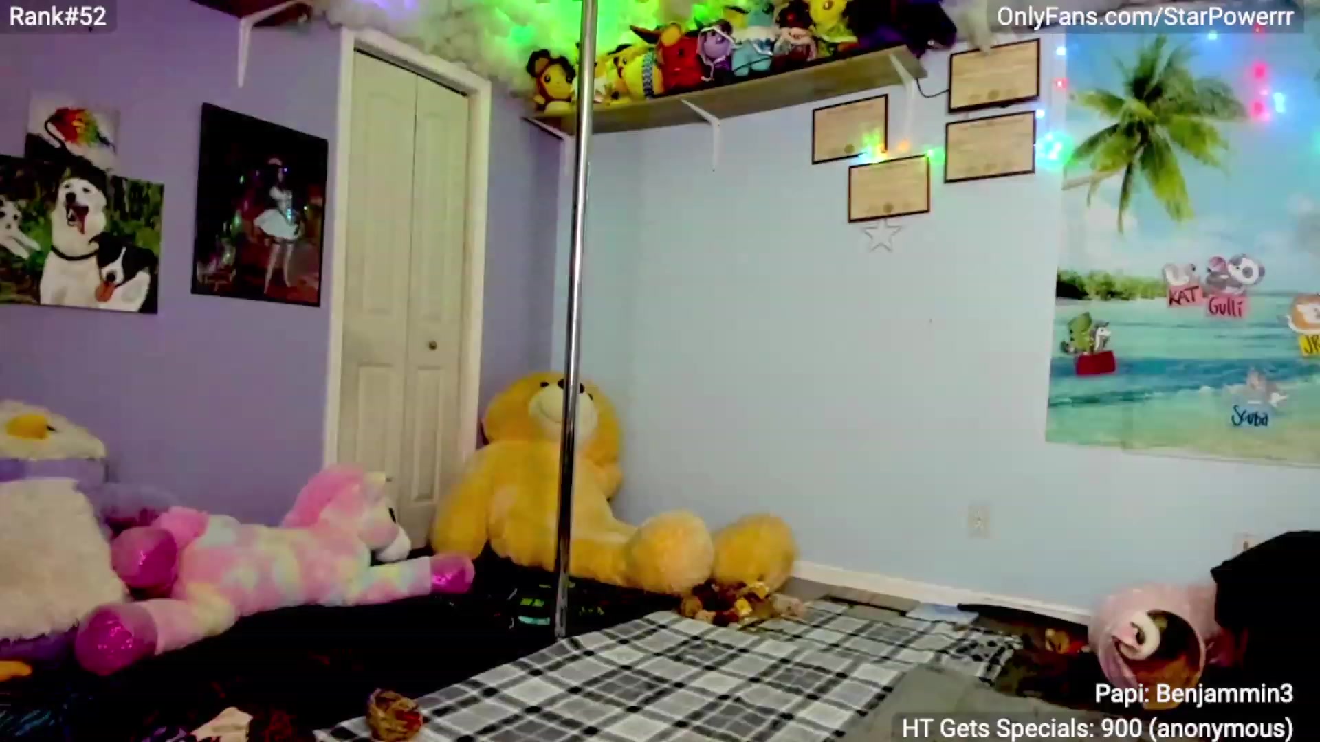 Gallery image thumbnail from StarPowerrr's myfreecams stream on, 08/25/2023, 05:37 image 17 of 20