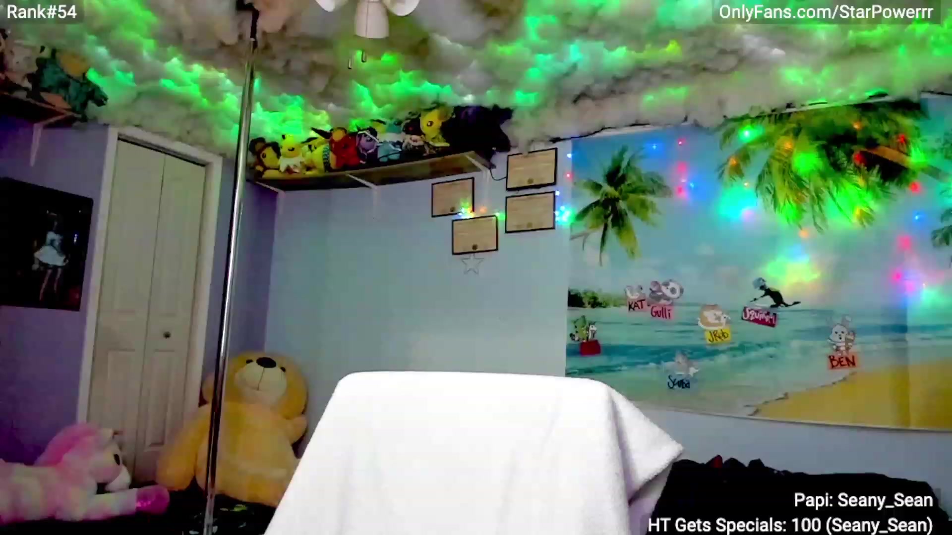 Gallery image thumbnail from StarPowerrr's myfreecams stream on, 08/26/2023, 06:20 image 1 of 20