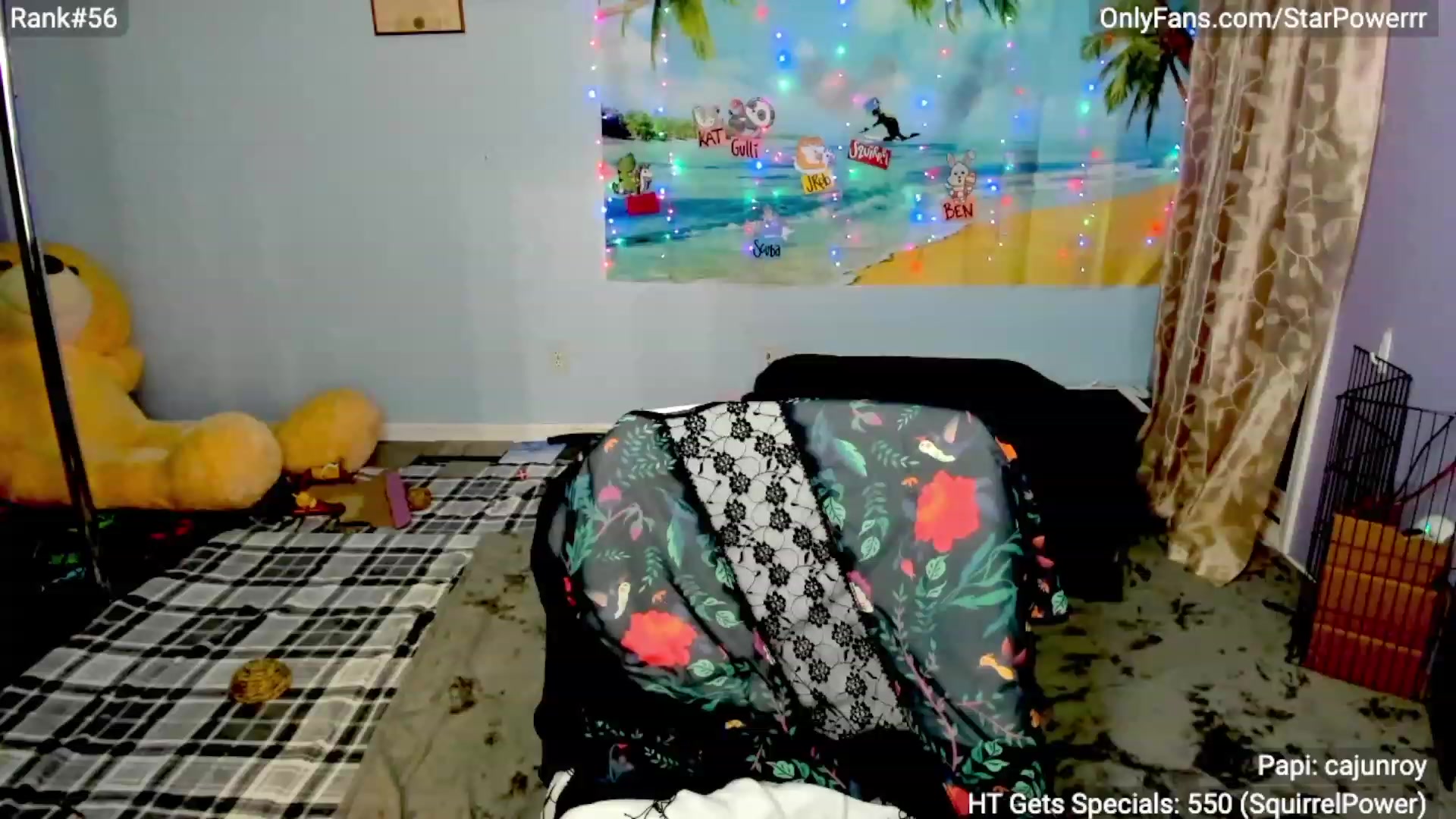 Gallery image thumbnail from StarPowerrr's myfreecams stream on, 08/31/2023, 06:43 image 8 of 20
