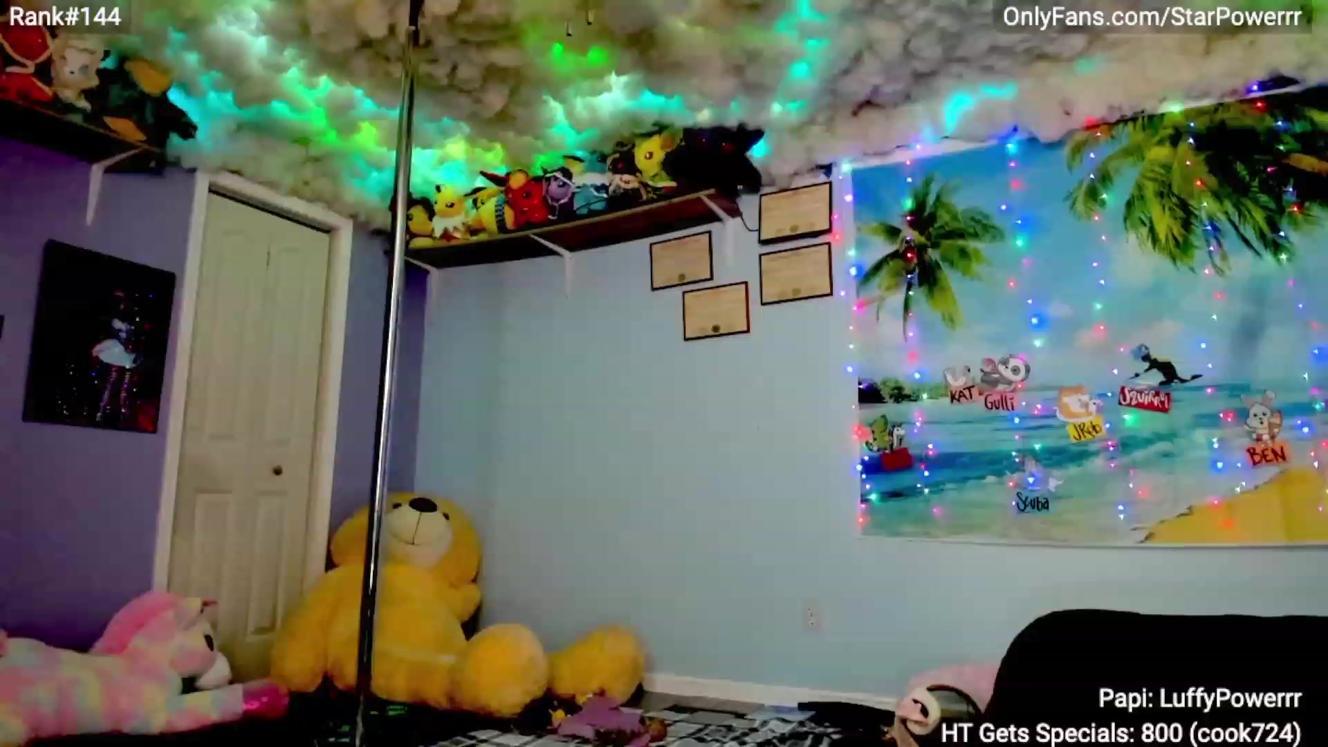 Gallery image thumbnail from StarPowerrr's myfreecams stream on, 09/02/2023, 06:44 image 18 of 20