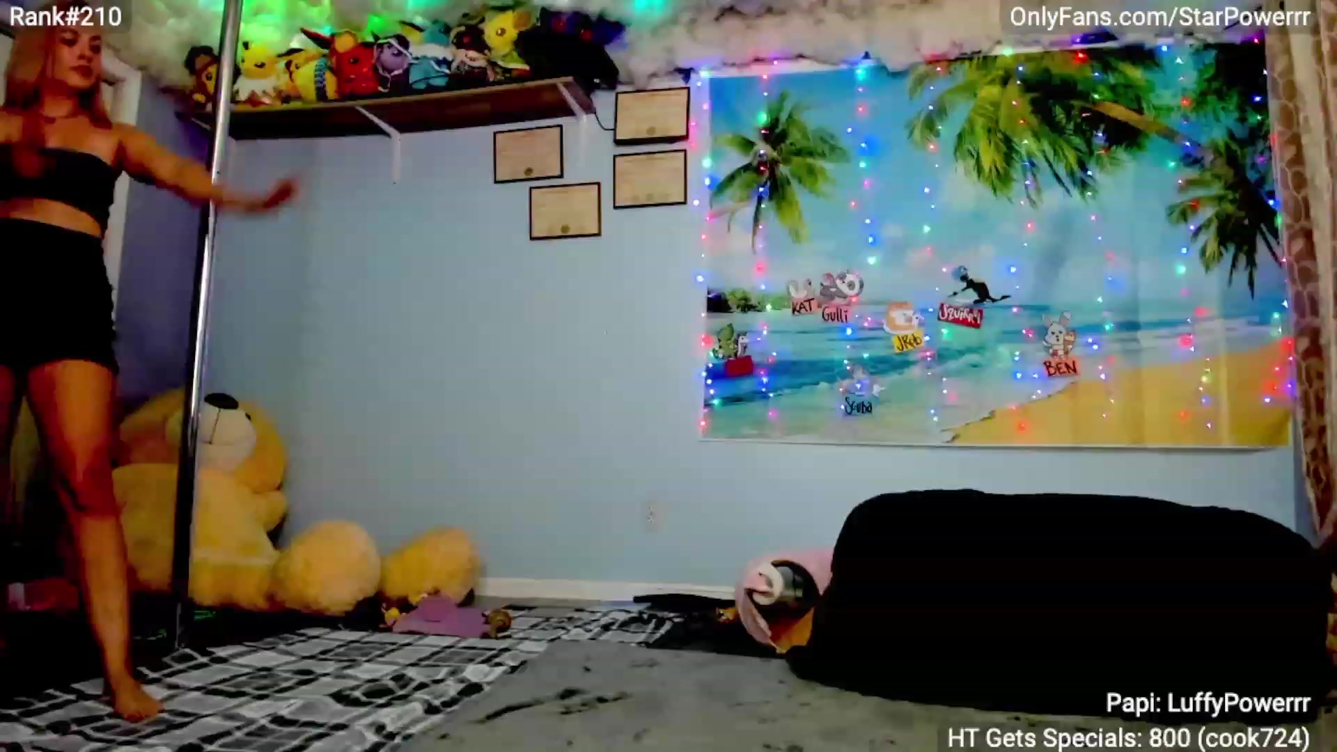 Gallery image thumbnail from StarPowerrr's myfreecams stream on, 09/02/2023, 06:44 image 8 of 20