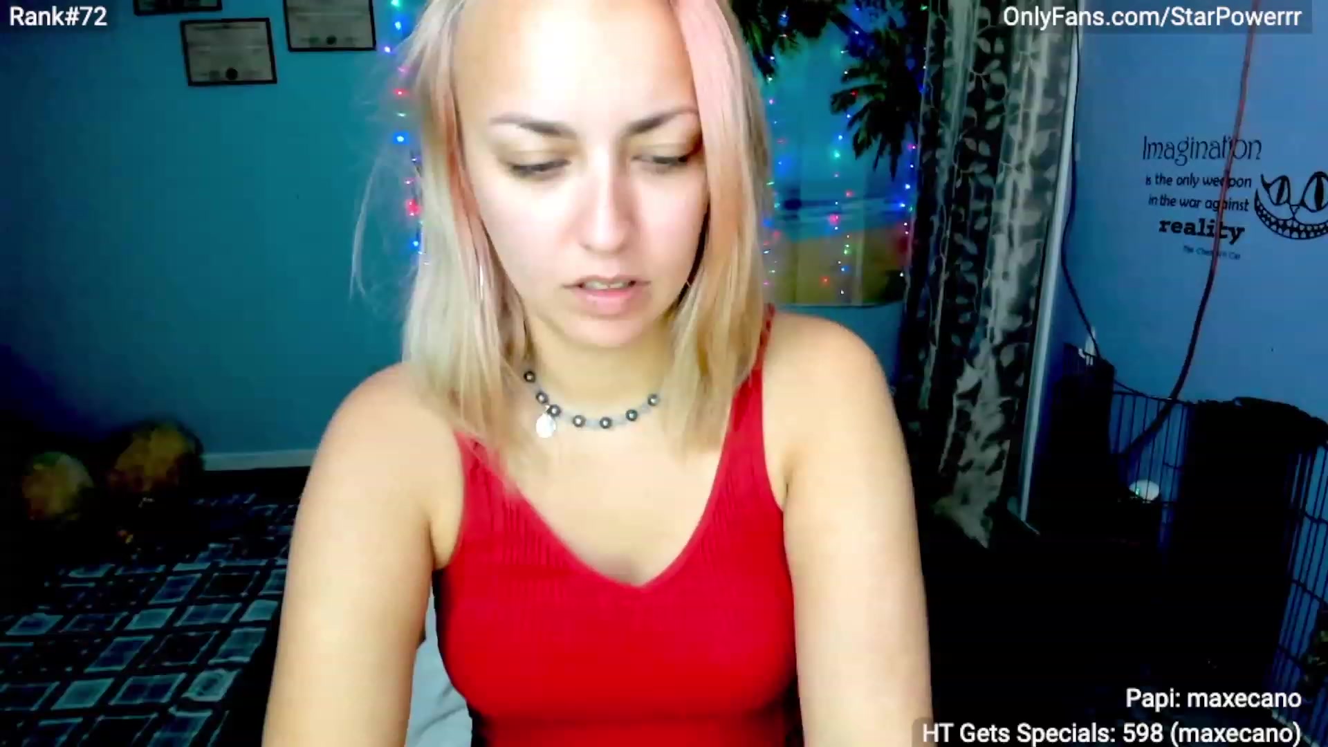 Gallery image thumbnail from StarPowerrr's myfreecams stream on, 09/05/2023, 07:08 image 3 of 20