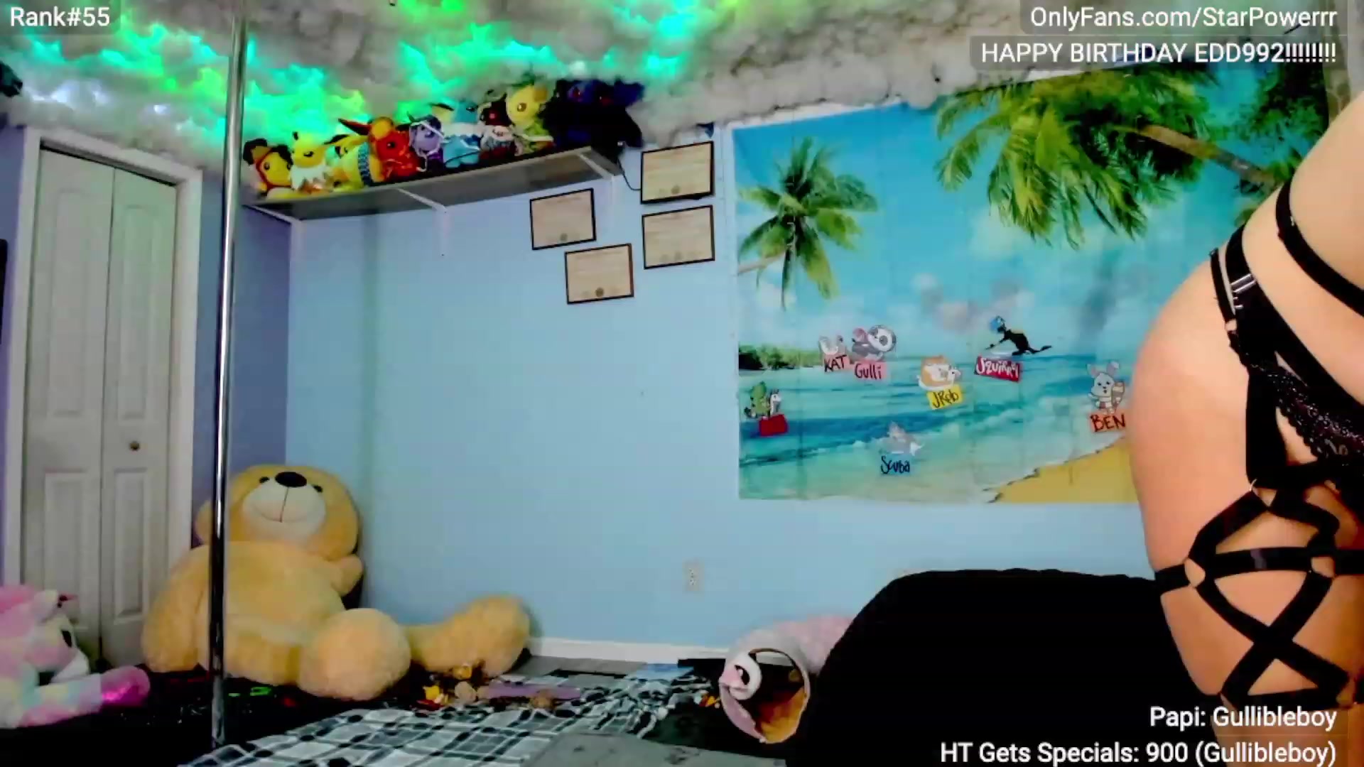Gallery image thumbnail from StarPowerrr's myfreecams stream on, 09/09/2023, 09:37 image 4 of 20