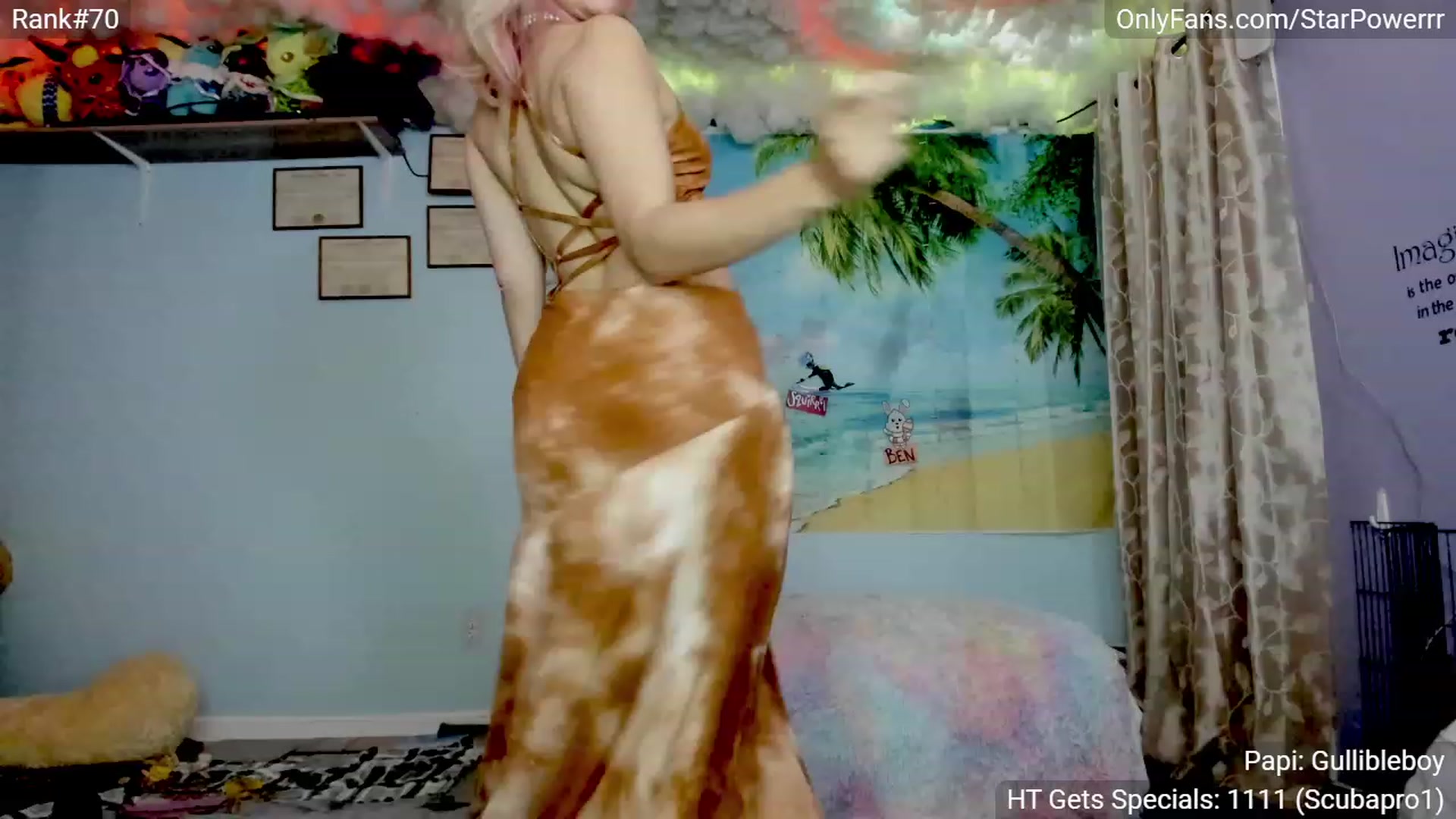 Gallery image thumbnail from StarPowerrr's myfreecams stream on, 10/01/2023, 04:06 image 9 of 20