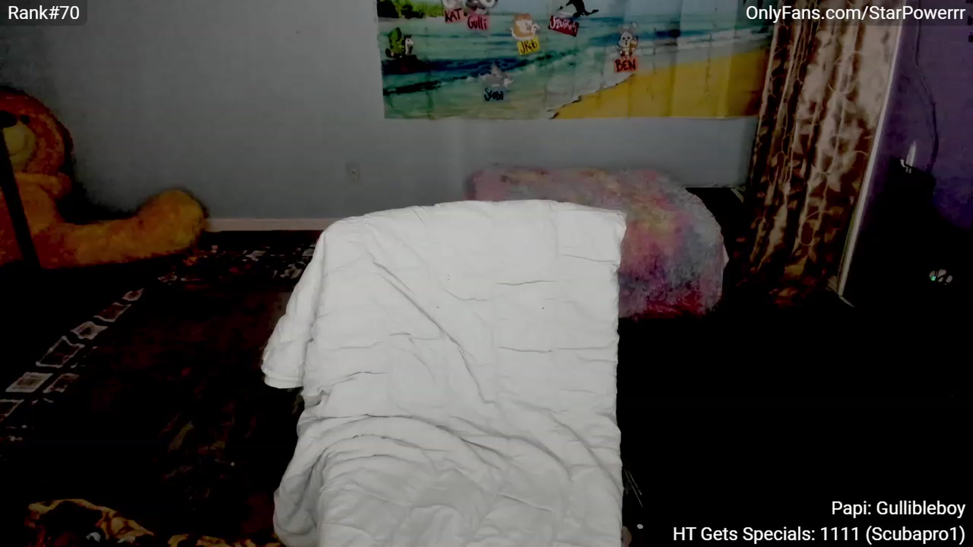 Gallery image thumbnail from StarPowerrr's myfreecams stream on, 10/01/2023, 06:55 image 4 of 20