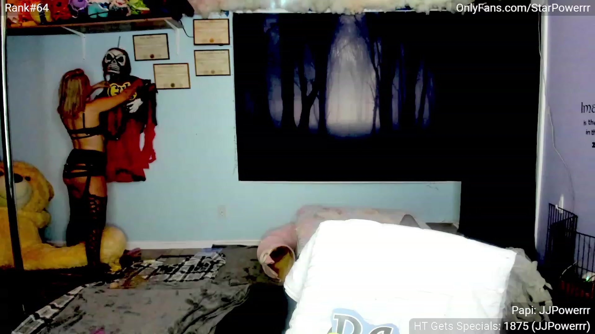 Gallery image thumbnail from StarPowerrr's myfreecams stream on, 10/03/2023, 04:08 image 20 of 20
