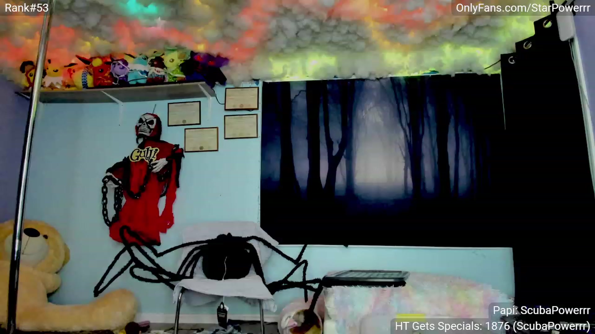 Gallery image thumbnail from StarPowerrr's myfreecams stream on, 10/03/2023, 05:57 image 17 of 20