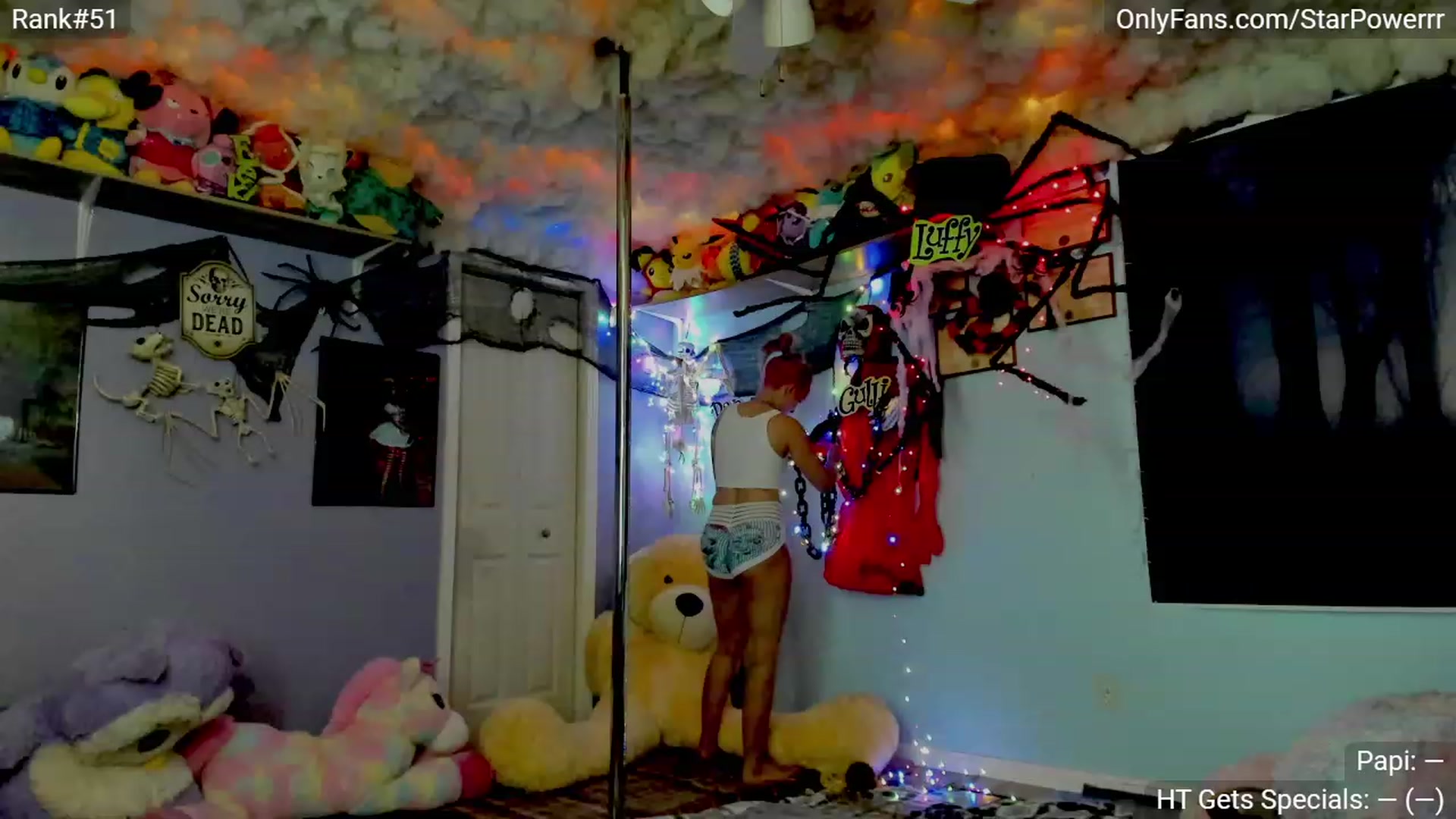 Gallery image thumbnail from StarPowerrr's myfreecams stream on, 10/04/2023, 07:22 image 2 of 20