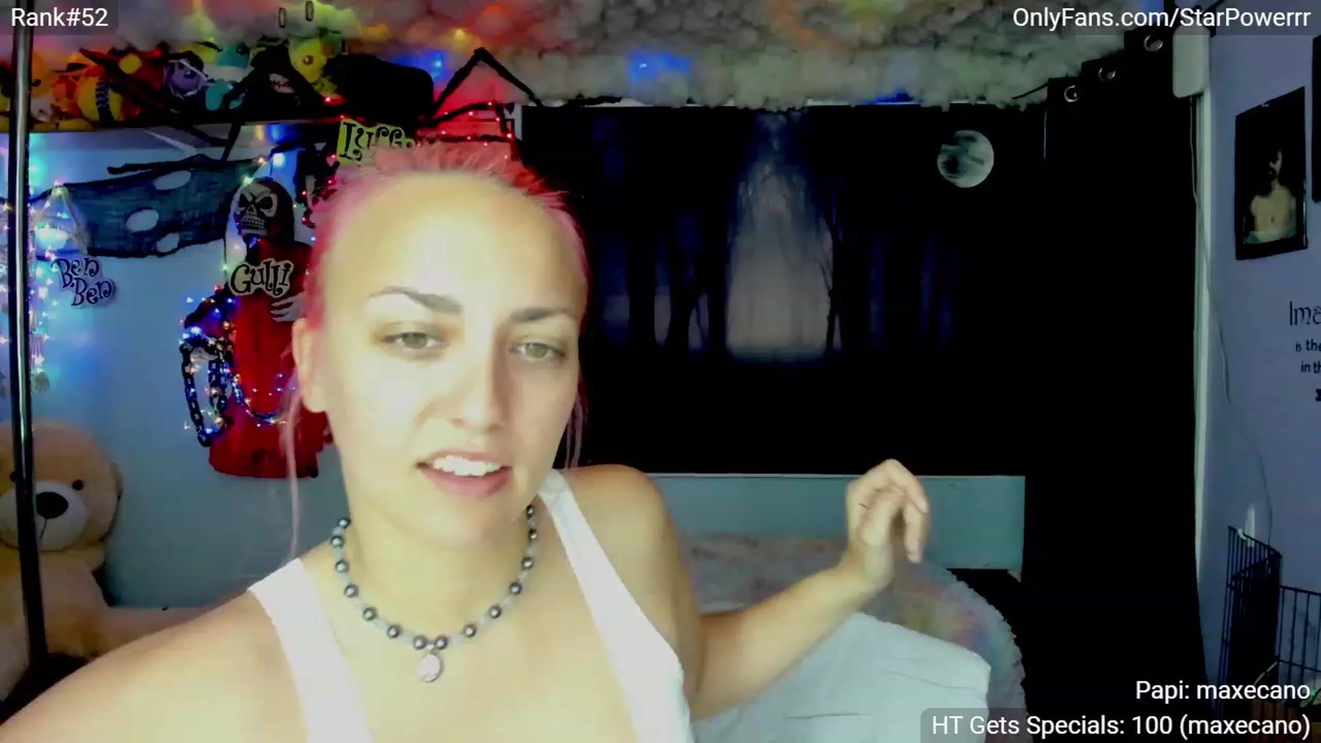 Gallery image thumbnail from StarPowerrr's myfreecams stream on, 10/04/2023, 07:22 image 4 of 20