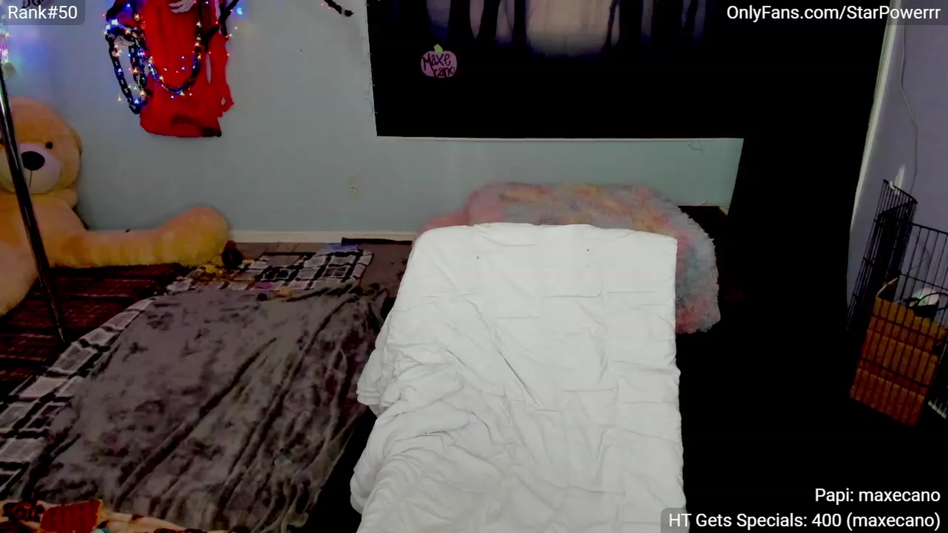 Gallery image thumbnail from StarPowerrr's myfreecams stream on, 10/04/2023, 07:22 image 12 of 20