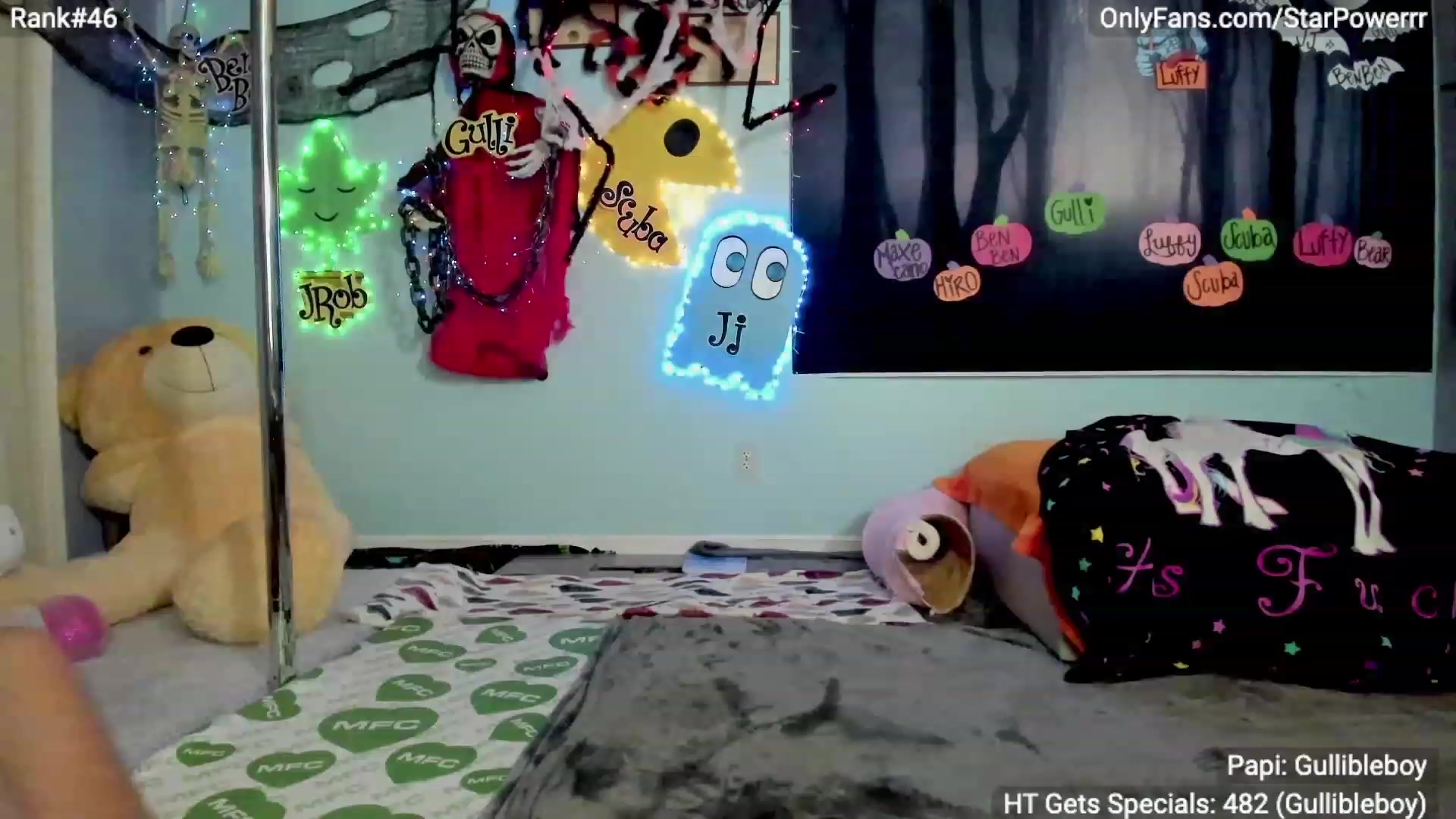 Gallery image thumbnail from StarPowerrr's myfreecams stream on, 10/12/2023, 07:46 image 5 of 20