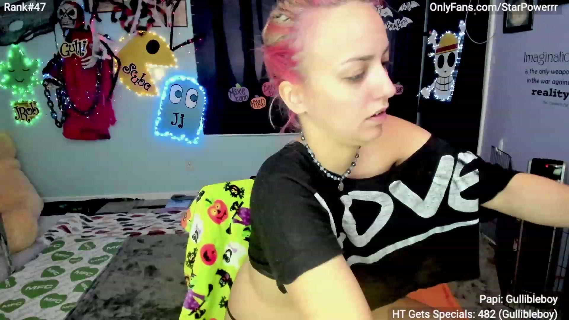 Gallery image thumbnail from StarPowerrr's myfreecams stream on, 10/12/2023, 07:46 image 7 of 20