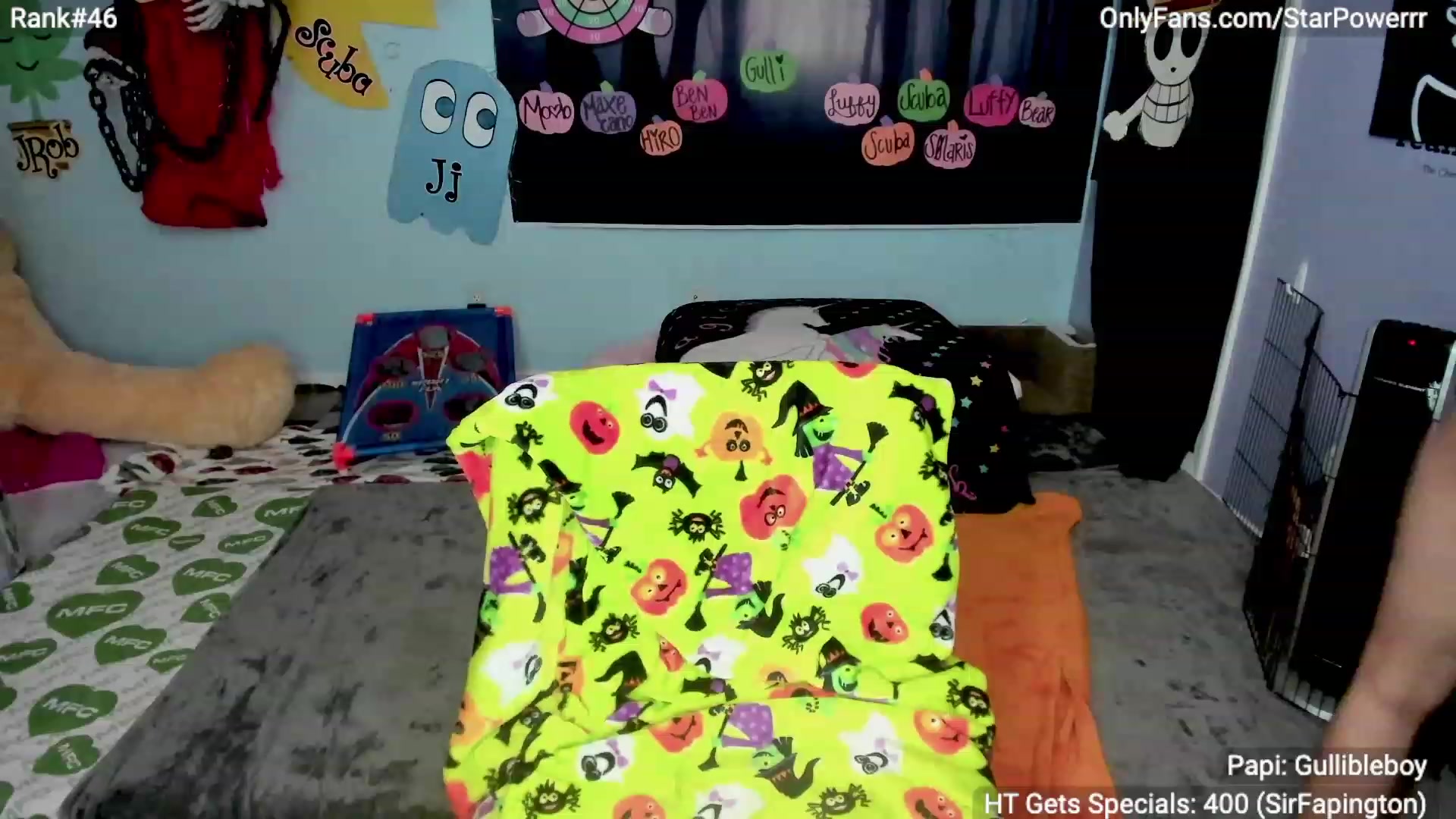 Gallery image thumbnail from StarPowerrr's myfreecams stream on, 10/13/2023, 08:44 image 12 of 20