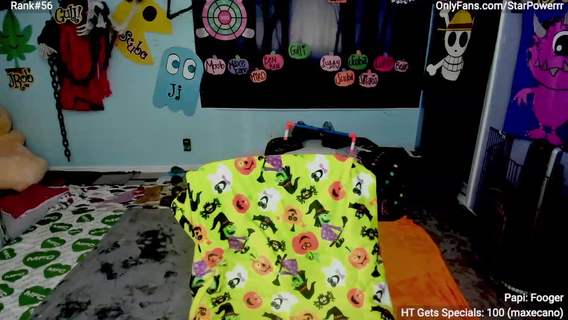 Gallery image thumbnail from StarPowerrr's myfreecams stream on, 10/20/2023, 09:22 image 1 of 20