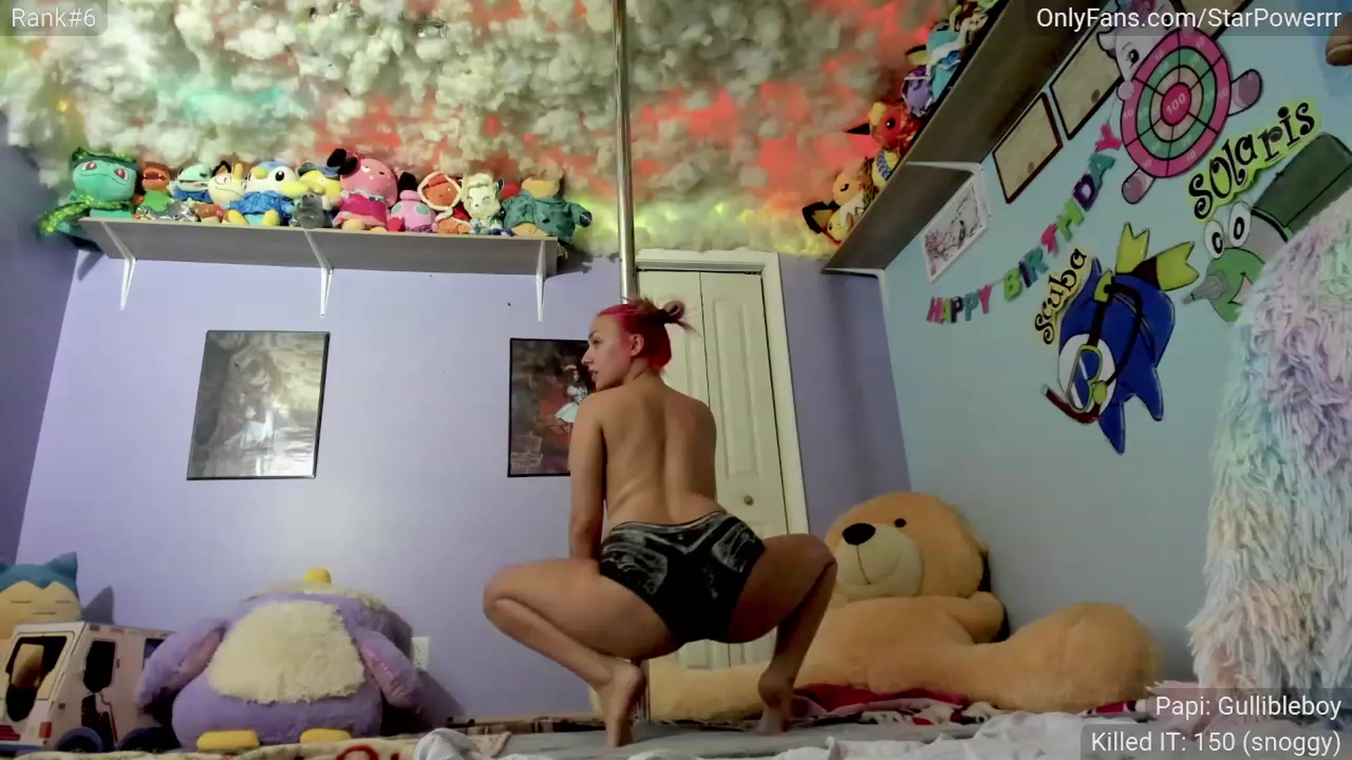 Gallery image thumbnail from StarPowerrr's myfreecams stream on, 11/19/2023, 09:19 image 5 of 20