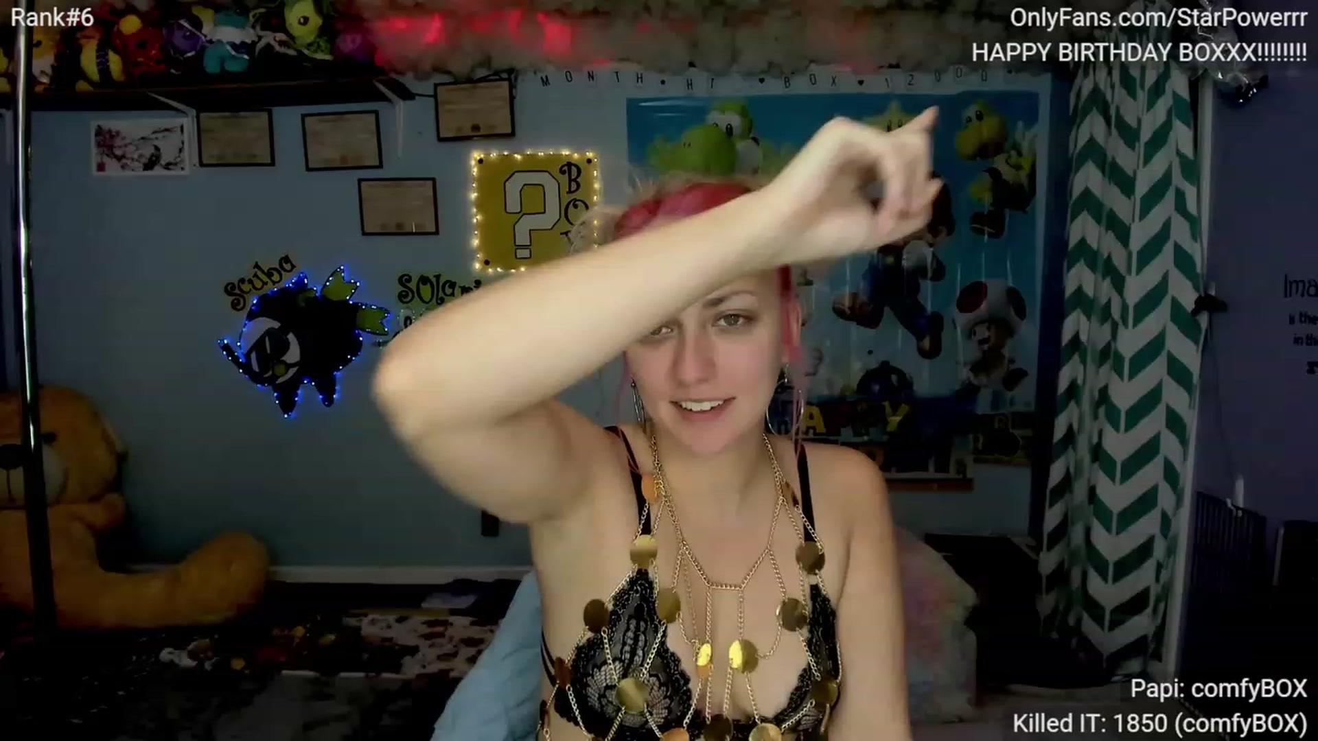 Gallery image thumbnail from StarPowerrr's myfreecams stream on, 11/21/2023, 07:13 image 5 of 20