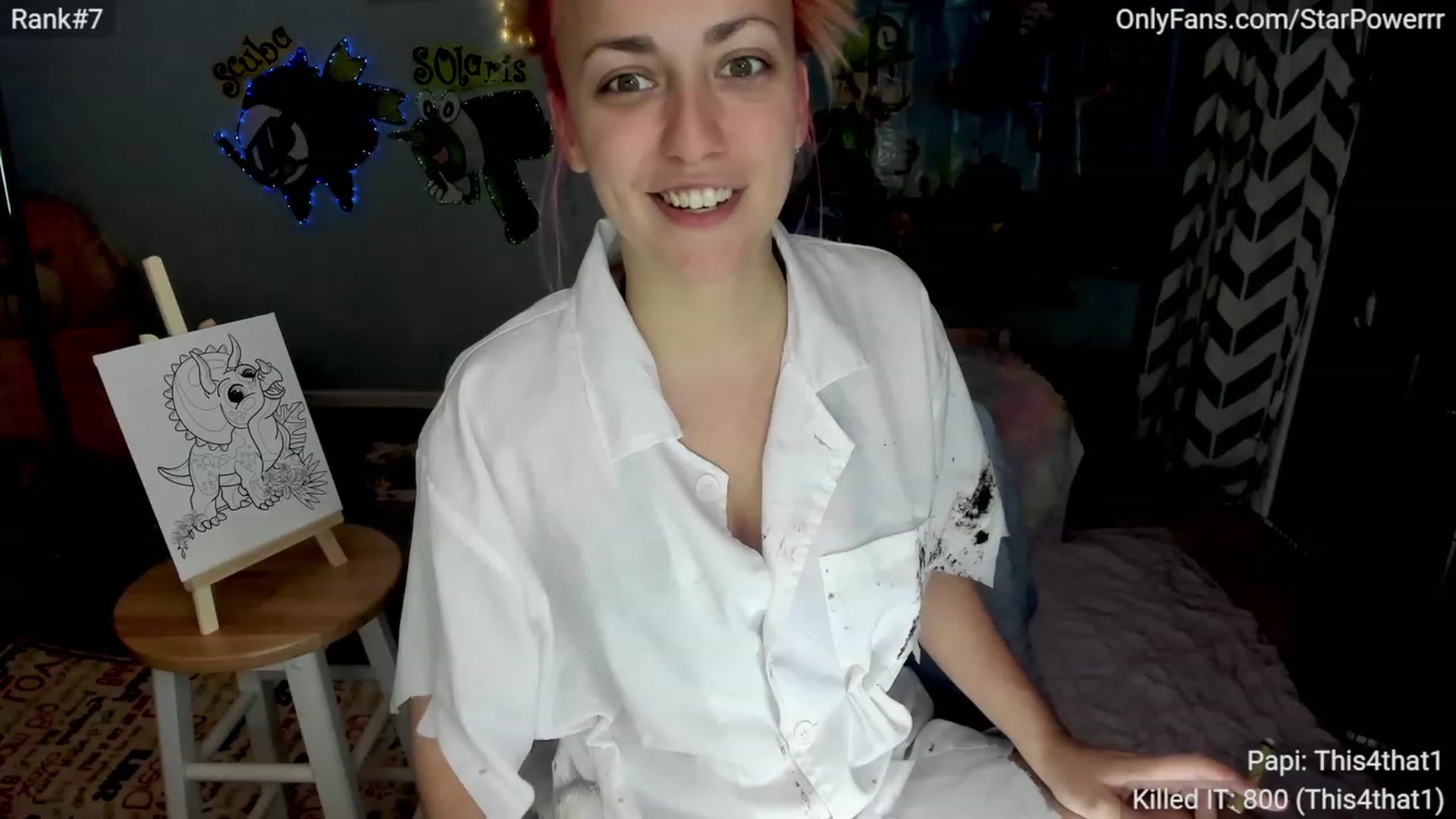 Gallery image thumbnail from StarPowerrr's myfreecams stream on, 11/25/2023, 07:36 image 1 of 20