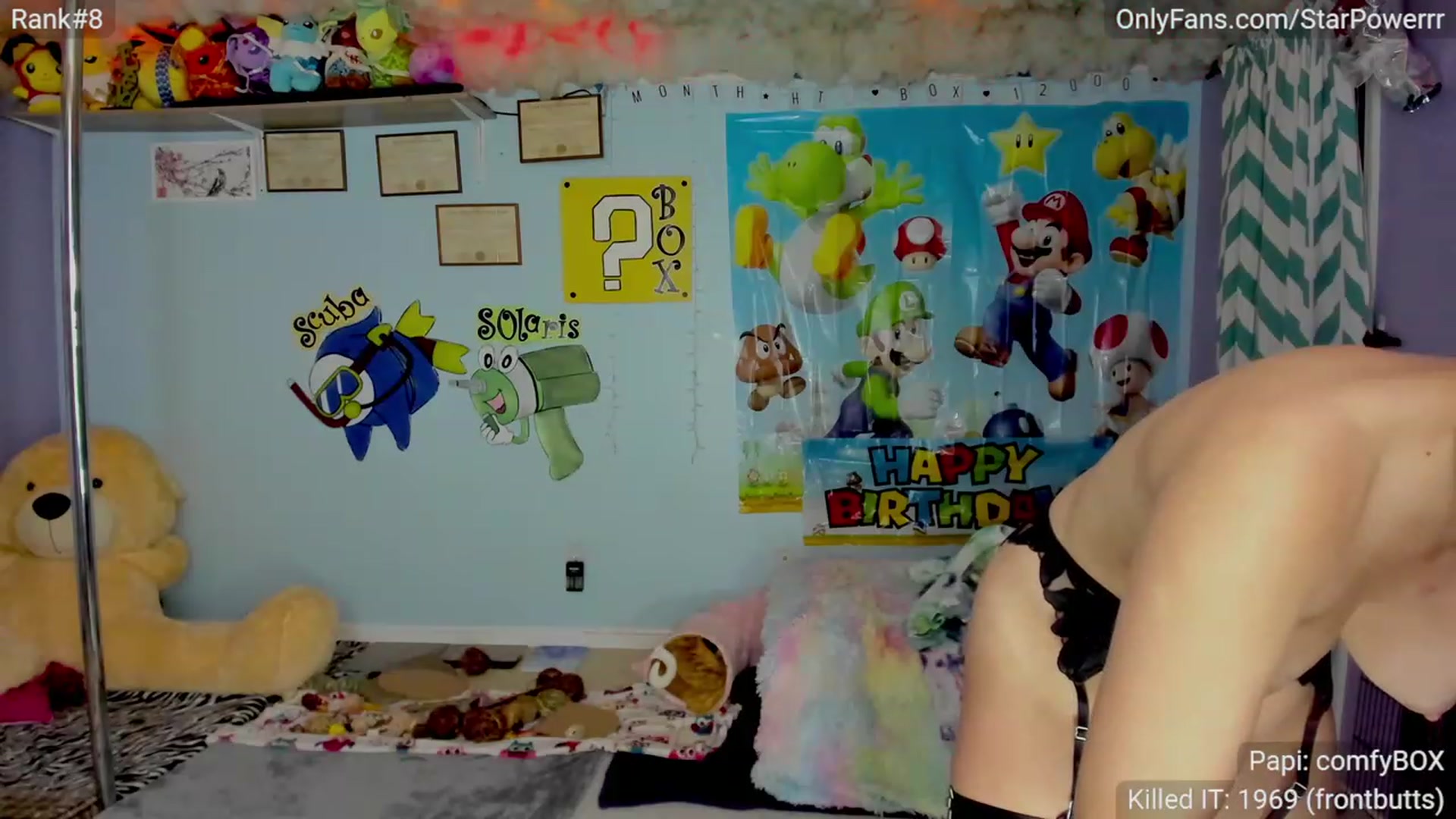 Gallery image thumbnail from StarPowerrr's myfreecams stream on, 12/01/2023, 08:29 image 14 of 20