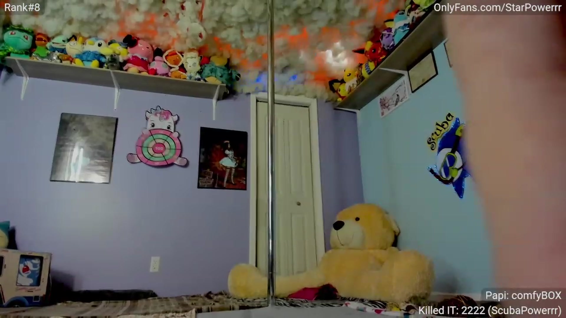 Gallery image thumbnail from StarPowerrr's myfreecams stream on, 12/01/2023, 08:29 image 17 of 20