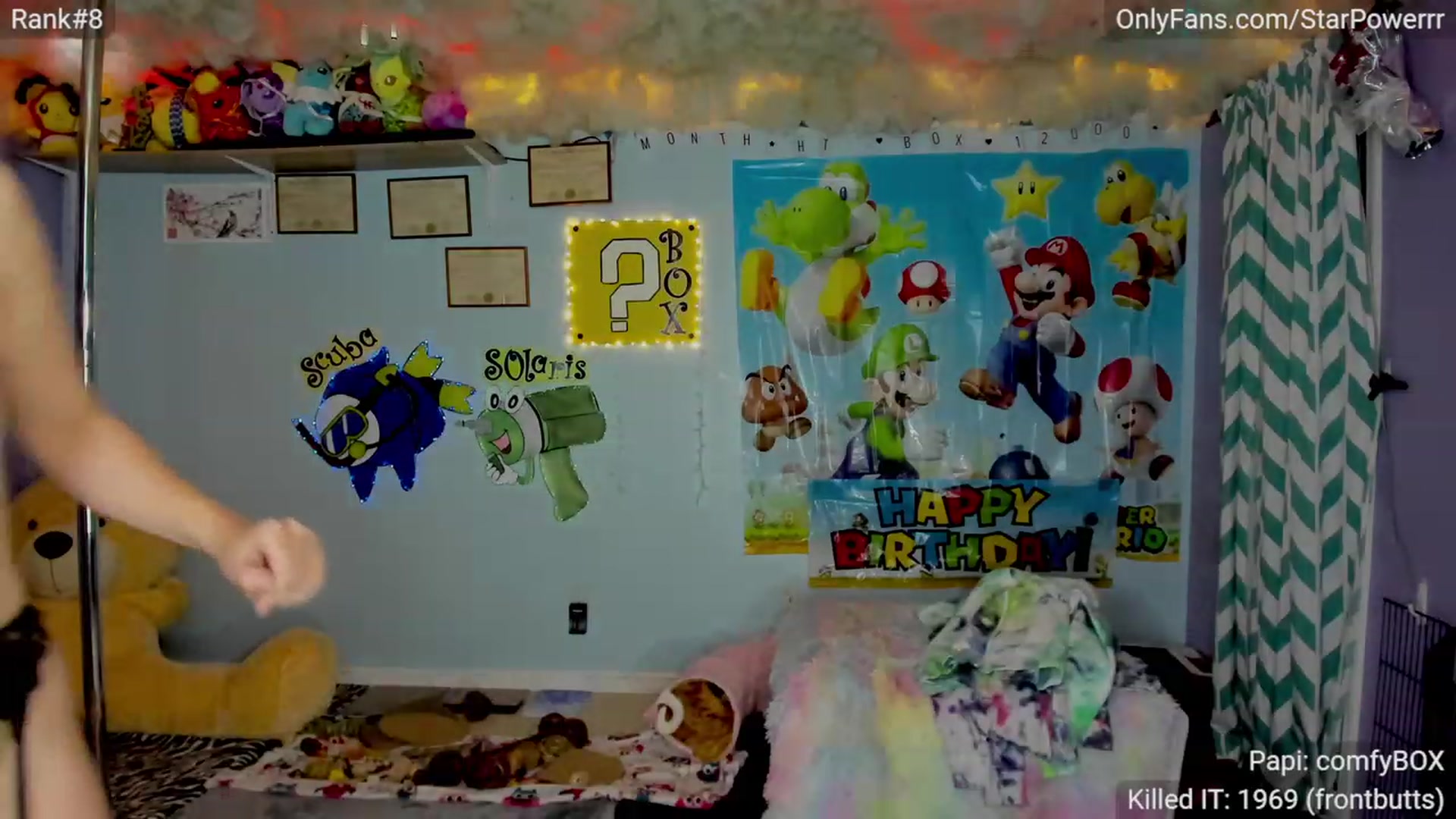 Gallery image thumbnail from StarPowerrr's myfreecams stream on, 12/01/2023, 08:29 image 15 of 20