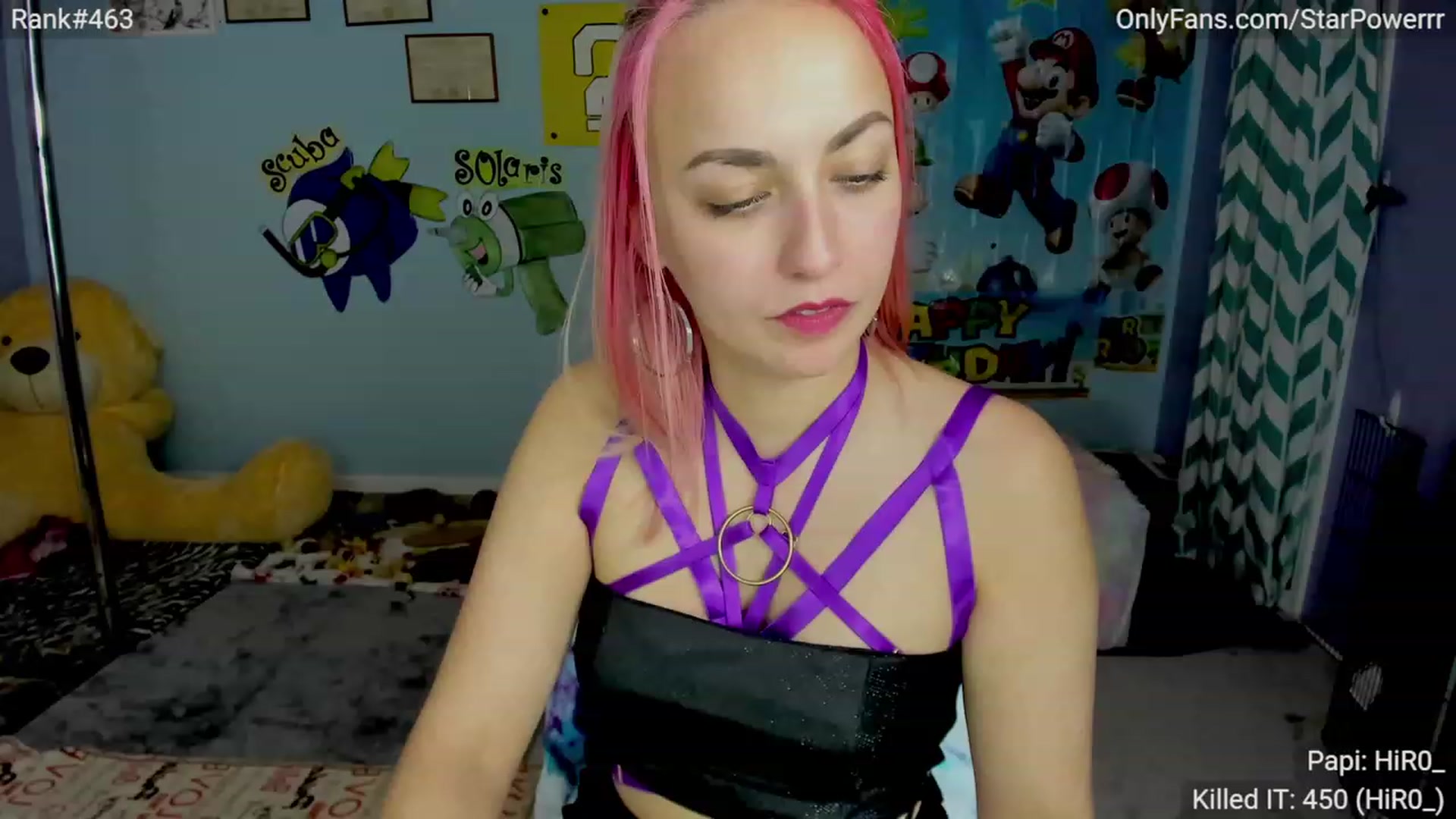Gallery image thumbnail from StarPowerrr's myfreecams stream on, 12/03/2023, 04:49 image 5 of 20