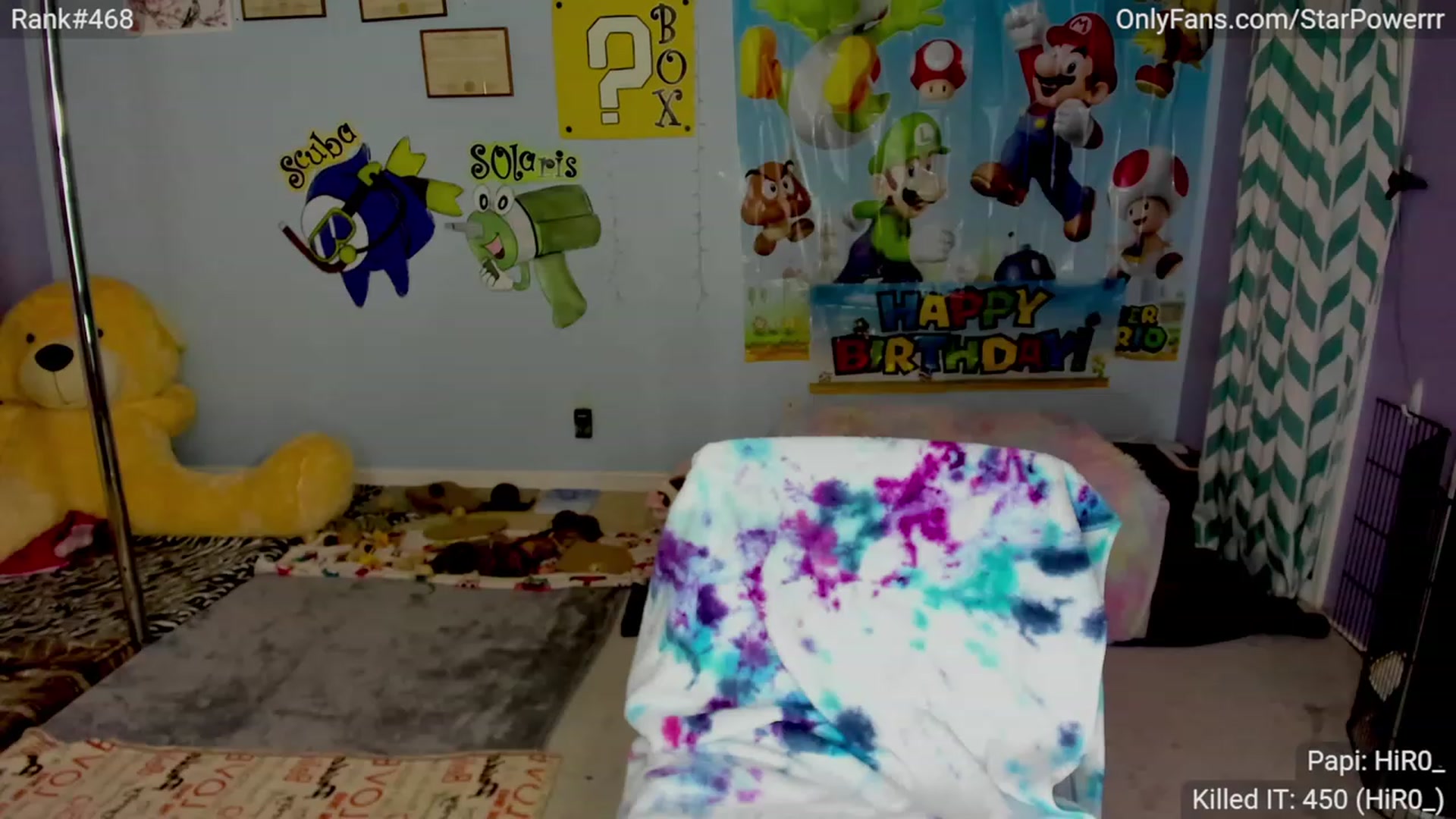 Gallery image thumbnail from StarPowerrr's myfreecams stream on, 12/03/2023, 04:49 image 1 of 20