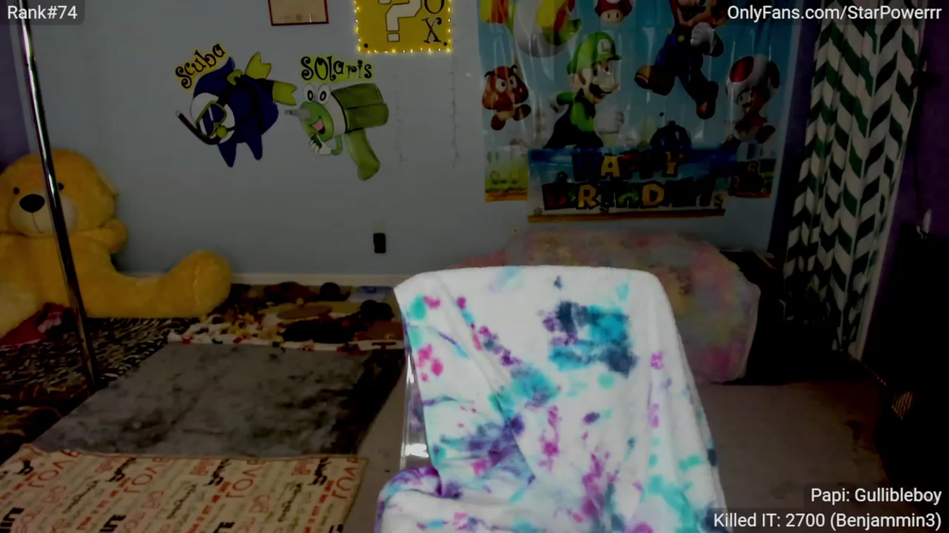 Gallery image thumbnail from StarPowerrr's myfreecams stream on, 12/03/2023, 08:07 image 15 of 20