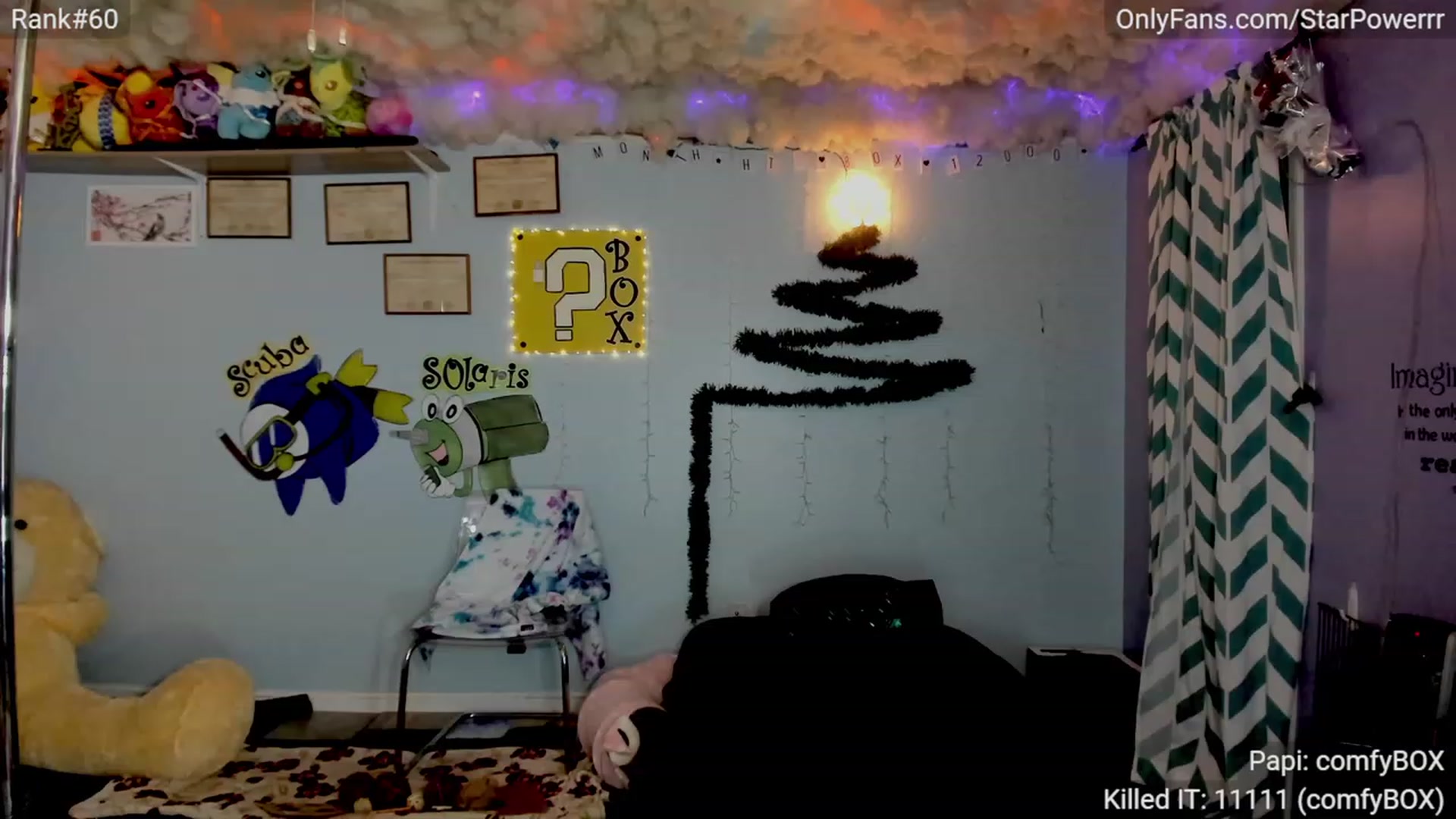 Gallery image thumbnail from StarPowerrr's myfreecams stream on, 12/05/2023, 09:35 image 13 of 20