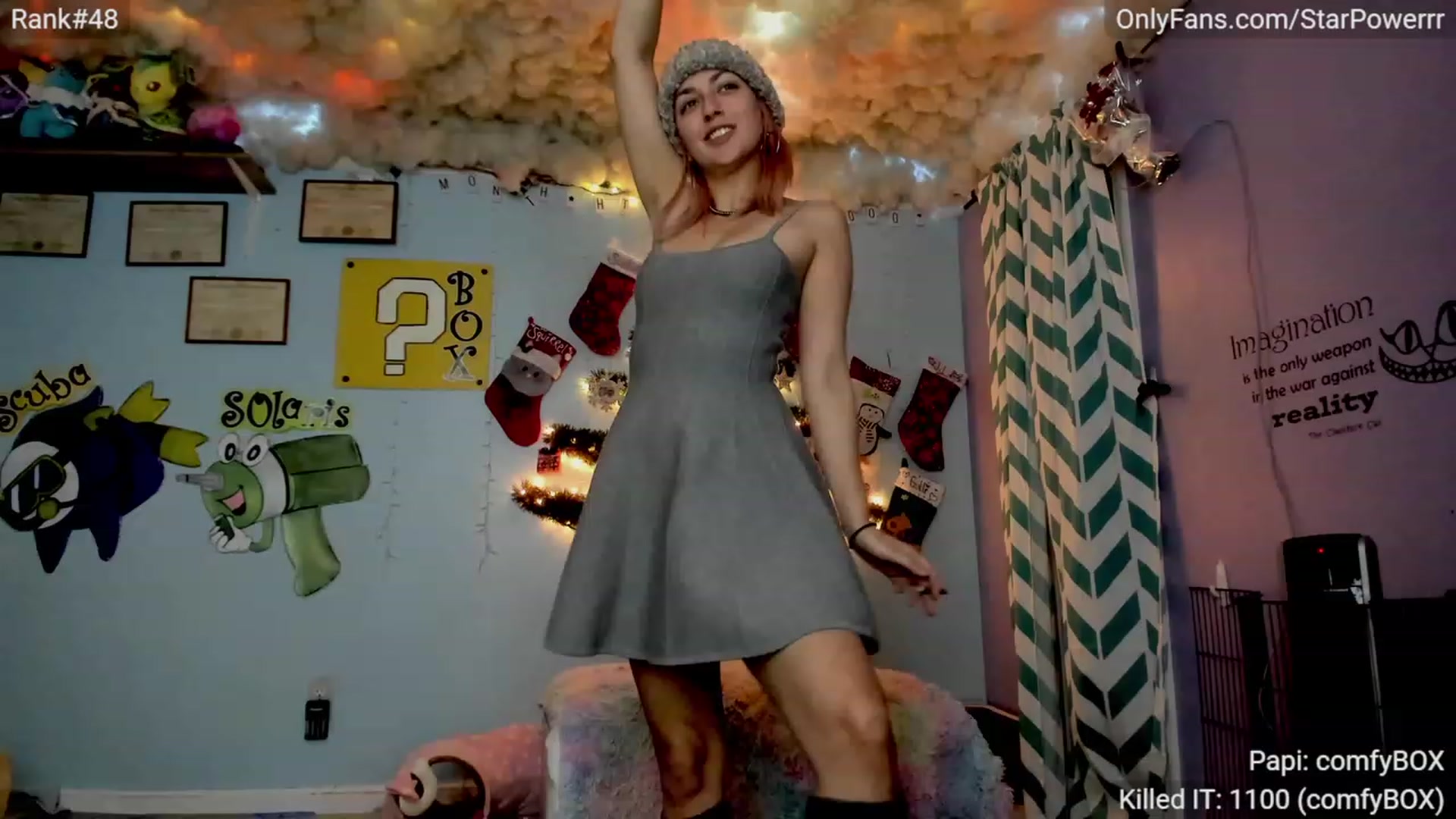 Gallery image thumbnail from StarPowerrr's myfreecams stream on, 12/21/2023, 08:42 image 5 of 20