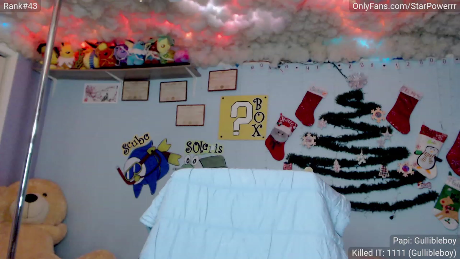 Gallery image thumbnail from StarPowerrr's myfreecams stream on, 12/29/2023, 06:22 image 5 of 20
