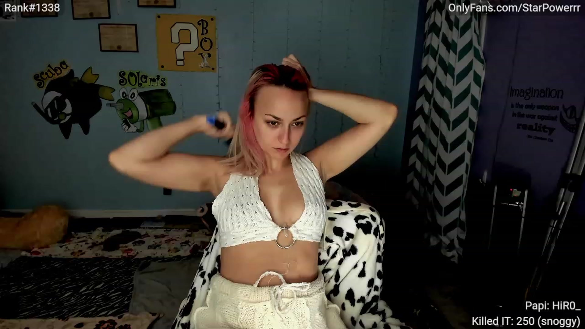 Gallery image thumbnail from StarPowerrr's myfreecams stream on, 01/02/2024, 05:23 image 5 of 20