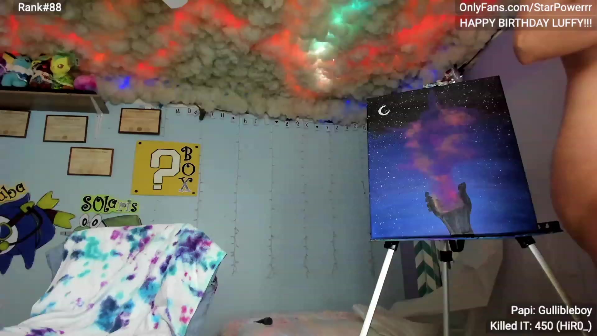 Gallery image thumbnail from StarPowerrr's myfreecams stream on, 01/04/2024, 09:53 image 1 of 20