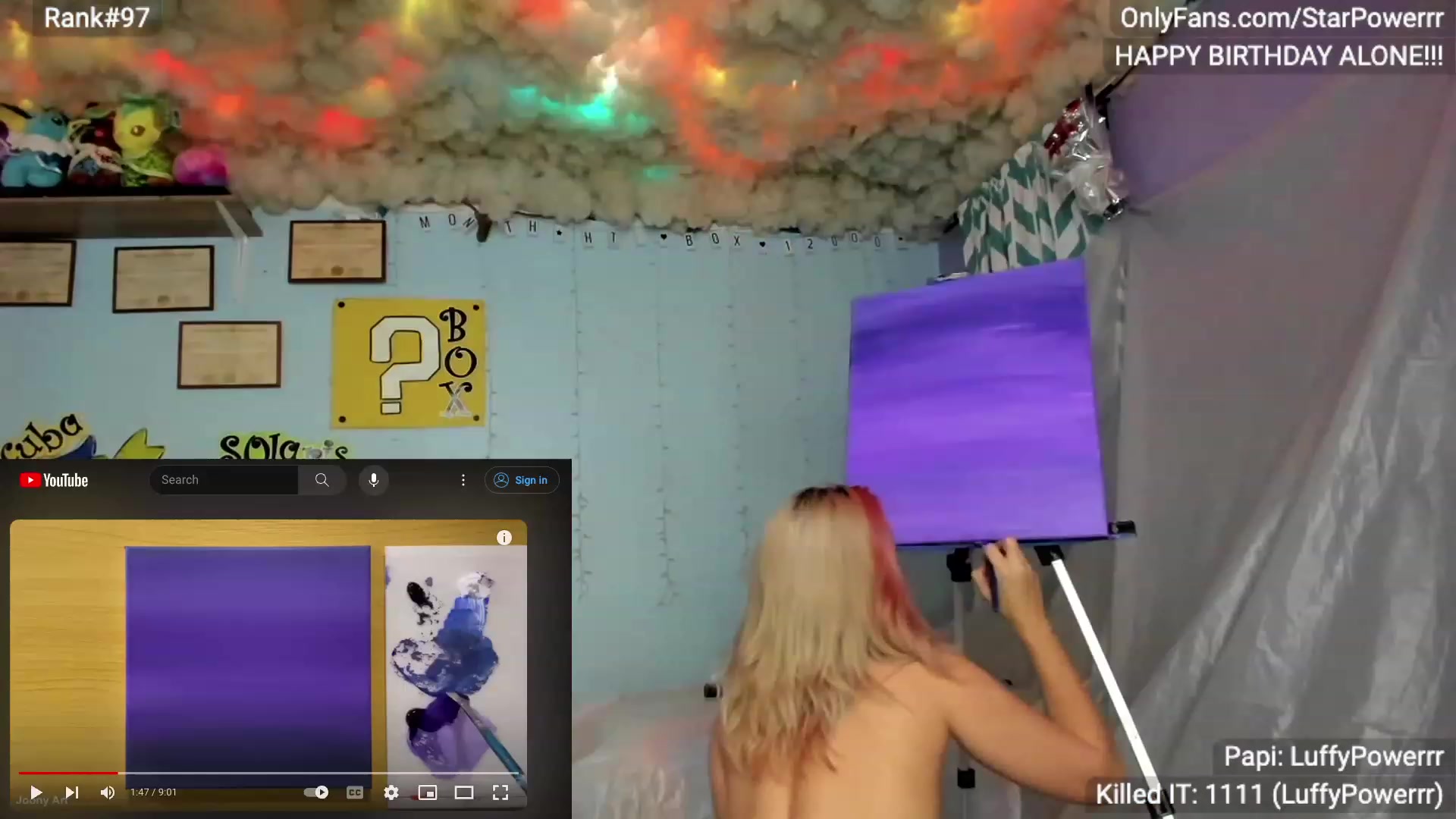 Gallery image thumbnail from StarPowerrr's myfreecams stream on, 01/05/2024, 07:55 image 7 of 20