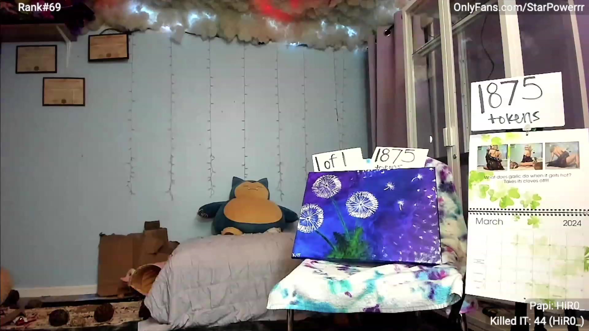 Gallery image thumbnail from StarPowerrr's myfreecams stream on, 01/18/2024, 05:56 image 20 of 20