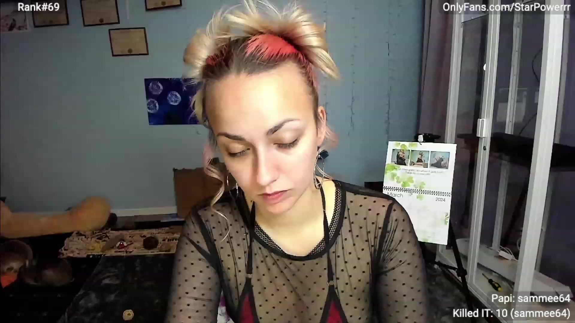 Gallery image thumbnail from StarPowerrr's myfreecams stream on, 01/18/2024, 05:56 image 4 of 20