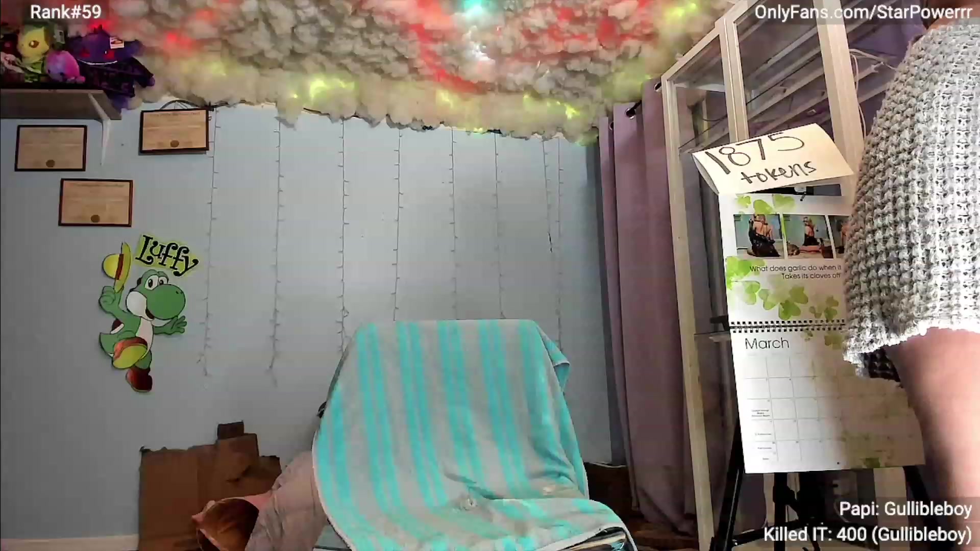 Gallery image thumbnail from StarPowerrr's myfreecams stream on, 01/24/2024, 07:06 image 4 of 20