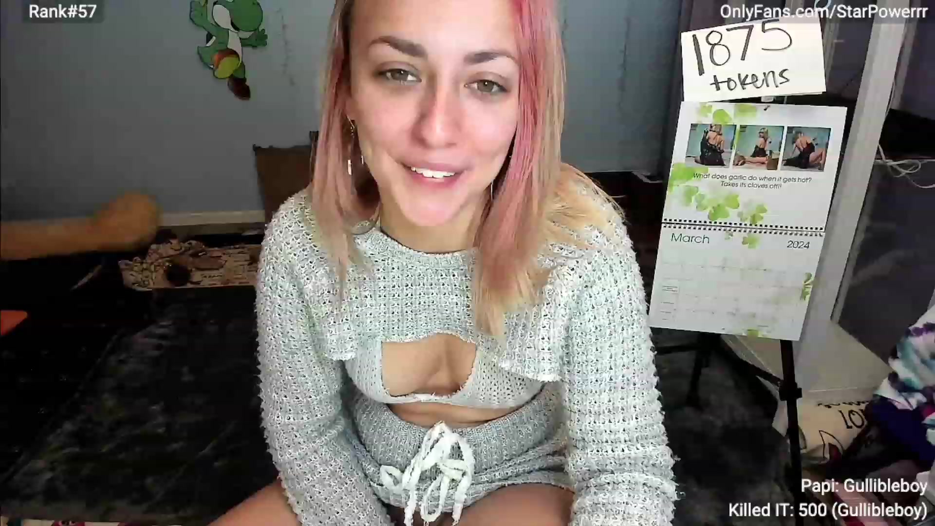 Gallery image thumbnail from StarPowerrr's myfreecams stream on, 01/24/2024, 07:06 image 15 of 20