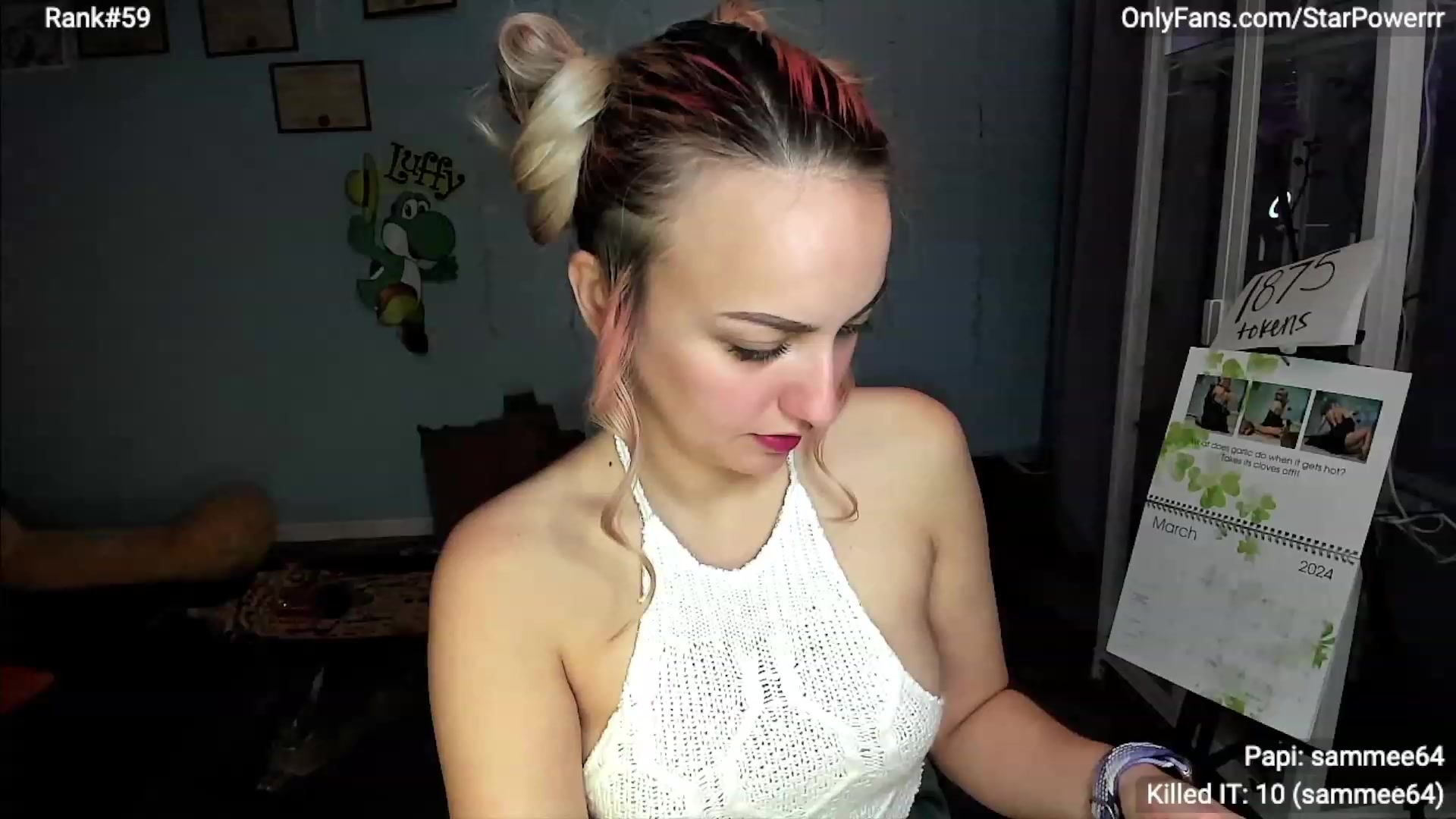 Gallery image thumbnail from StarPowerrr's myfreecams stream on, 01/26/2024, 05:57 image 1 of 20