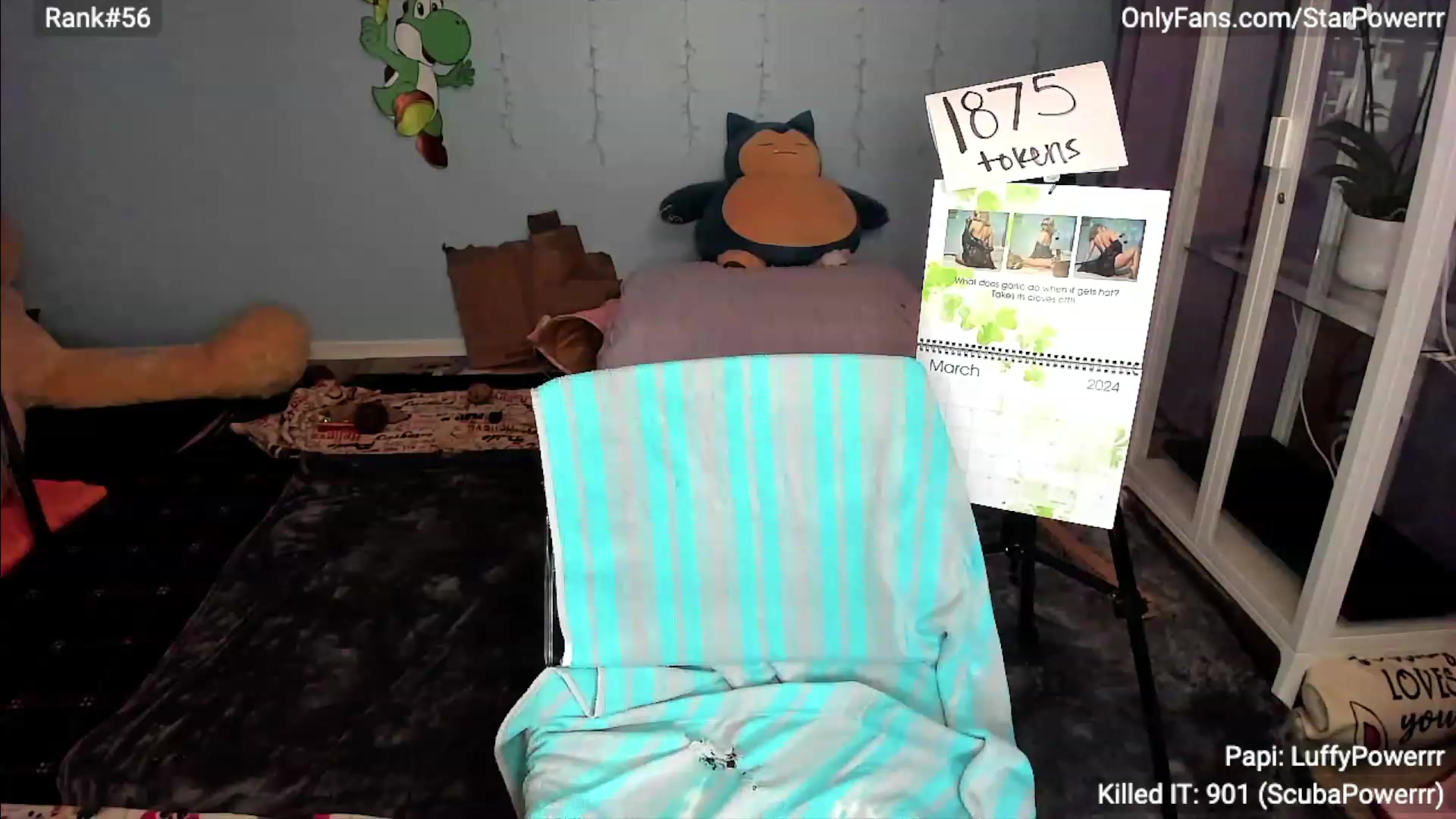 Gallery image thumbnail from StarPowerrr's myfreecams stream on, 01/26/2024, 08:27 image 17 of 20