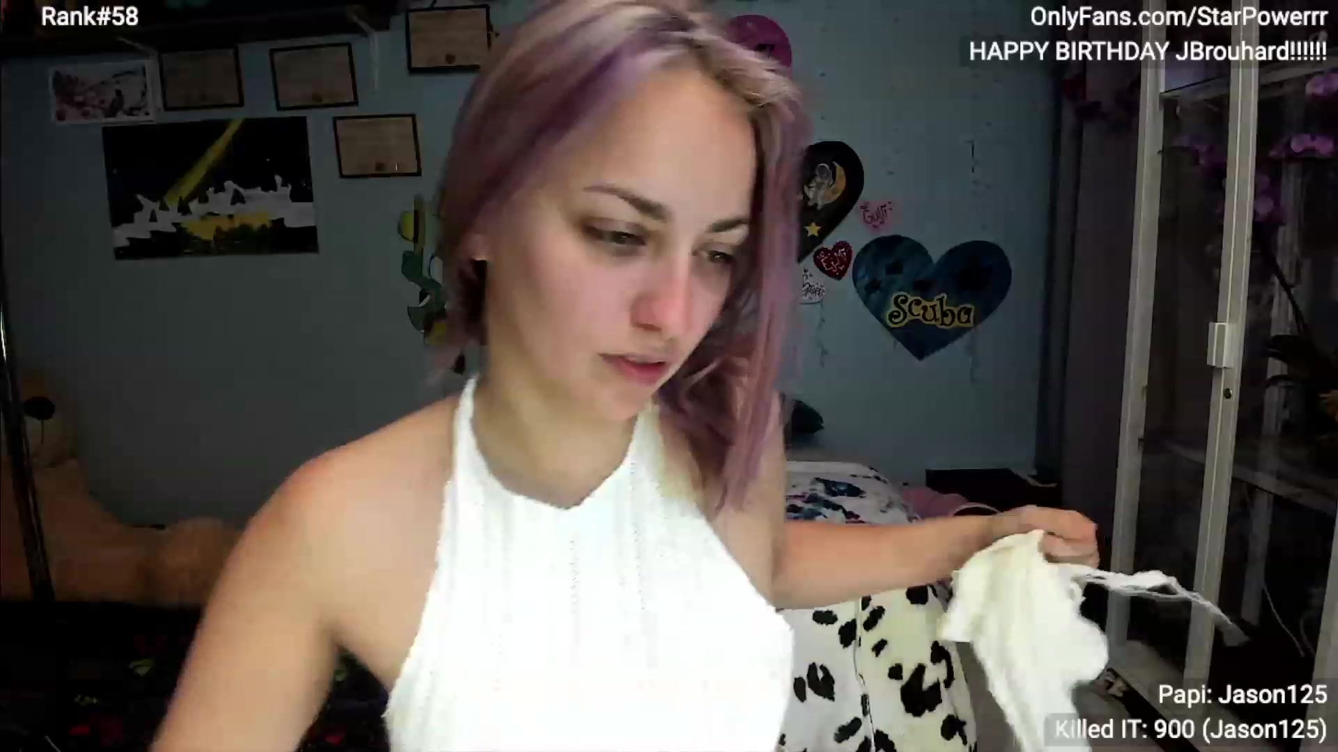 Gallery image thumbnail from StarPowerrr's myfreecams stream on, 02/18/2024, 06:48 image 13 of 20